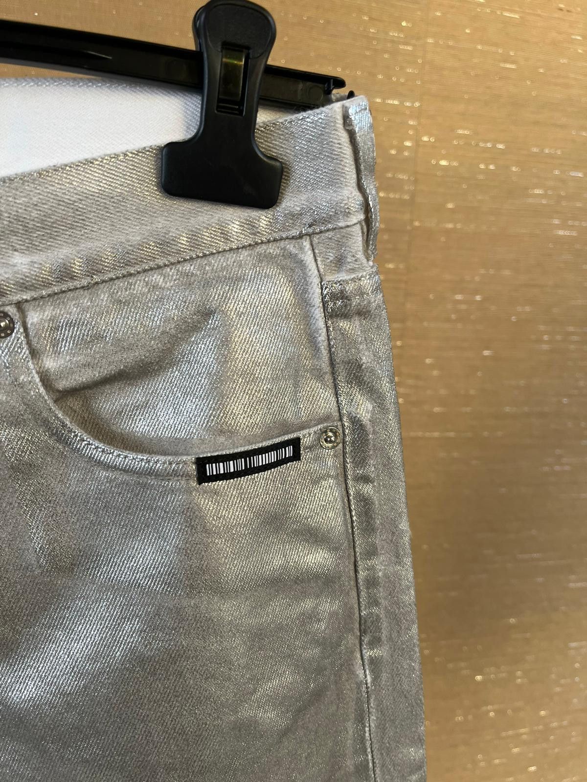 Vetements Metallic Jeans in Metallic Size US 30 / EU 46 - 6 Thumbnail