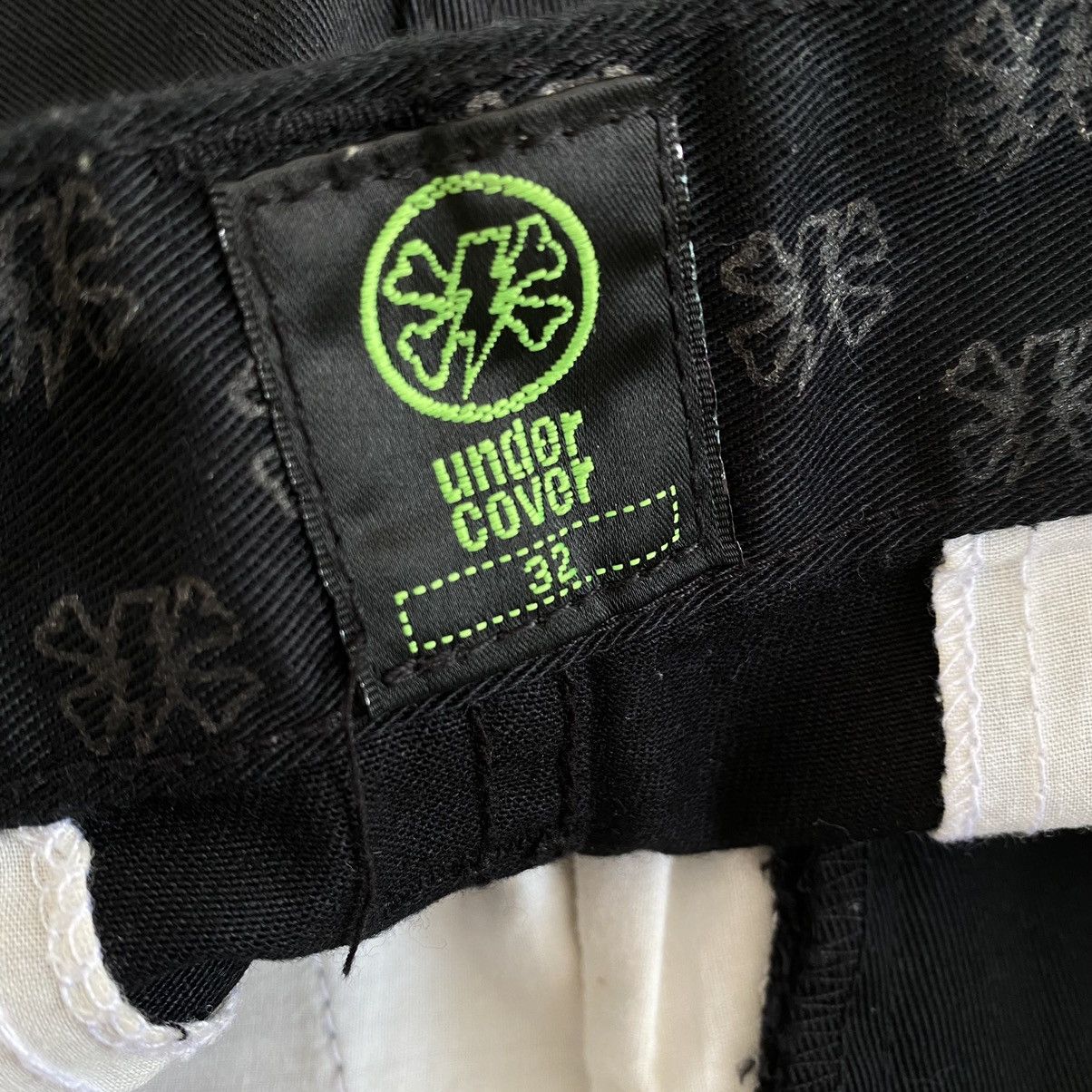 Undercover undercover chaotic discord black pants Size US 32 / EU 48 - 5 Thumbnail