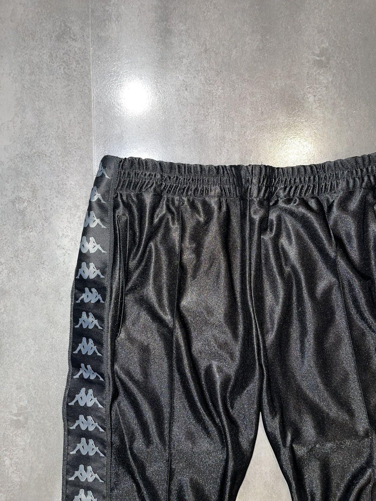 Faith Connexion FW17 Faith Connection x Kappa Lampasas Black Joggers Size US 30 / EU 46 - 2 Thumbnail