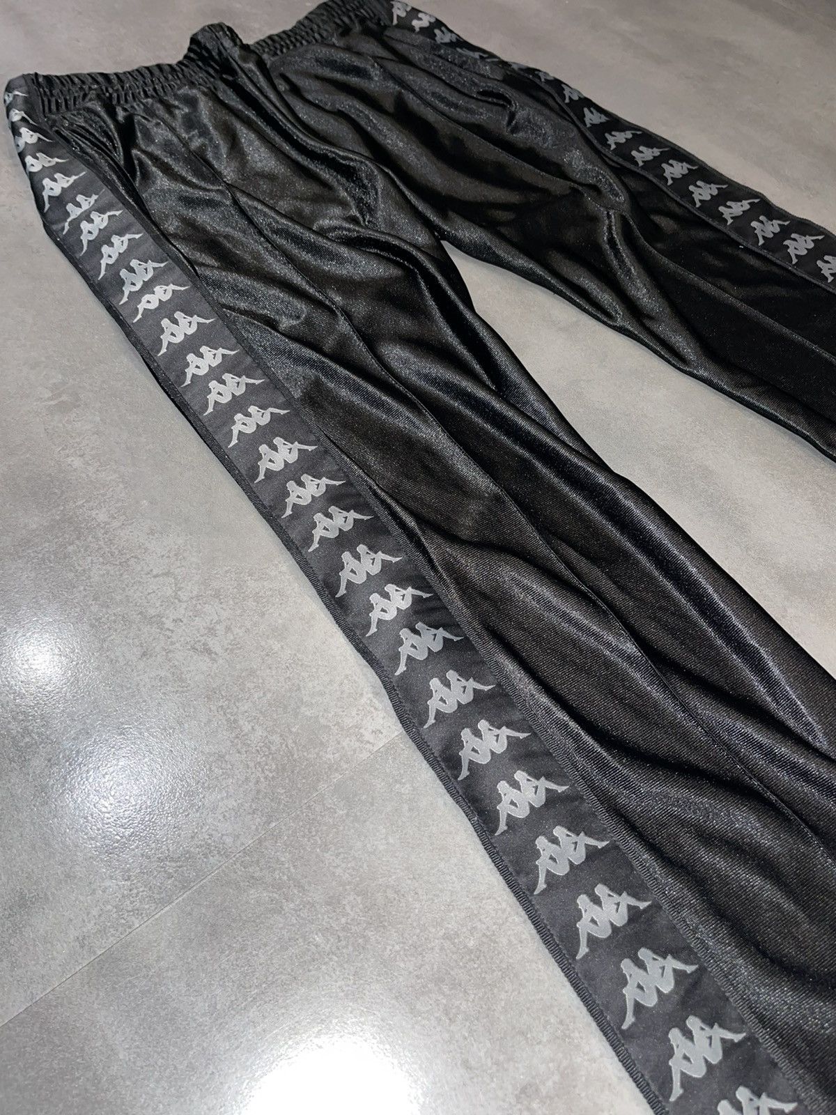 Faith Connexion FW17 Faith Connection x Kappa Lampasas Black Joggers Size US 30 / EU 46 - 11 Thumbnail