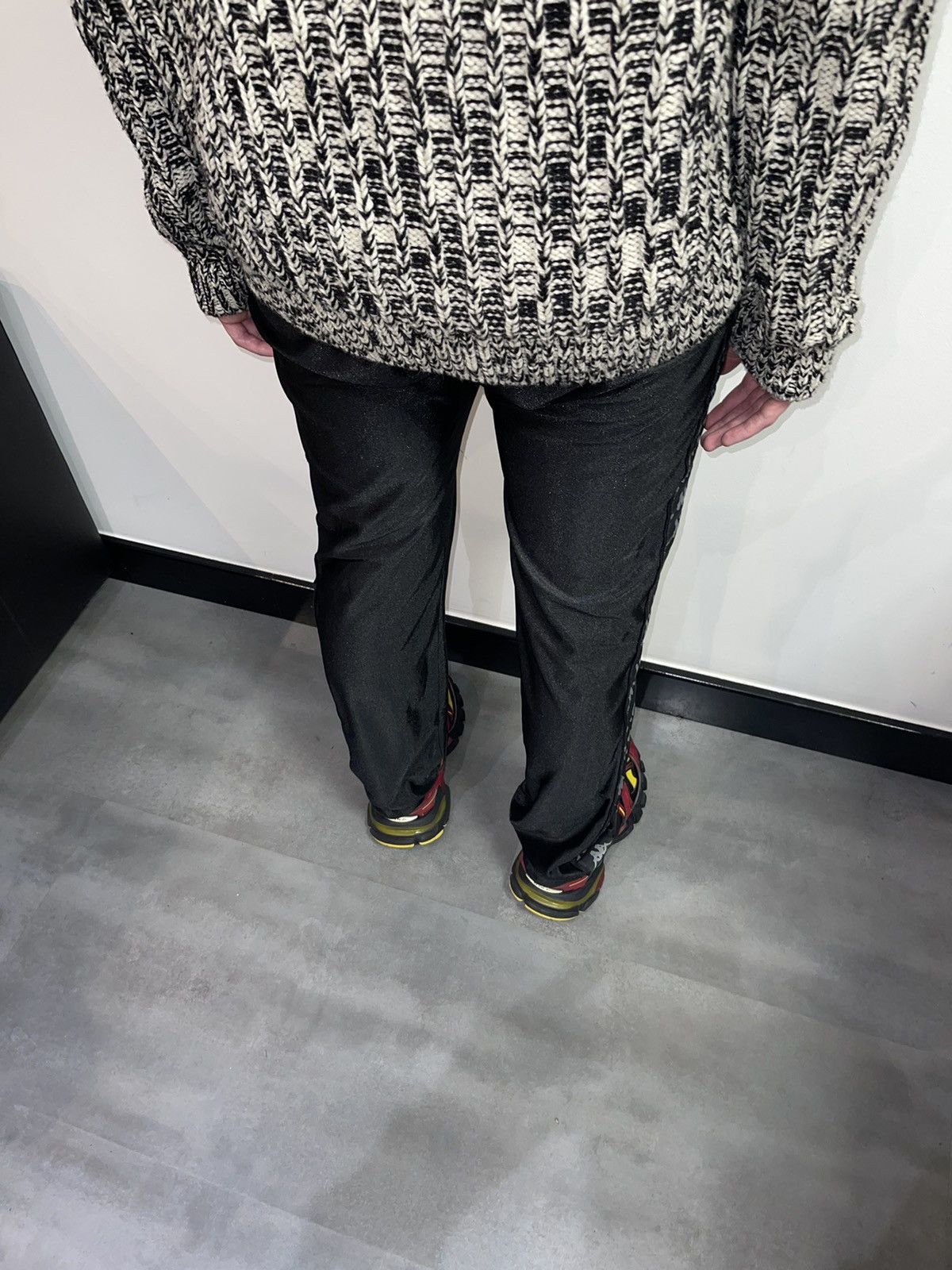 Faith Connexion FW17 Faith Connection x Kappa Lampasas Black Joggers Size US 30 / EU 46 - 8 Thumbnail