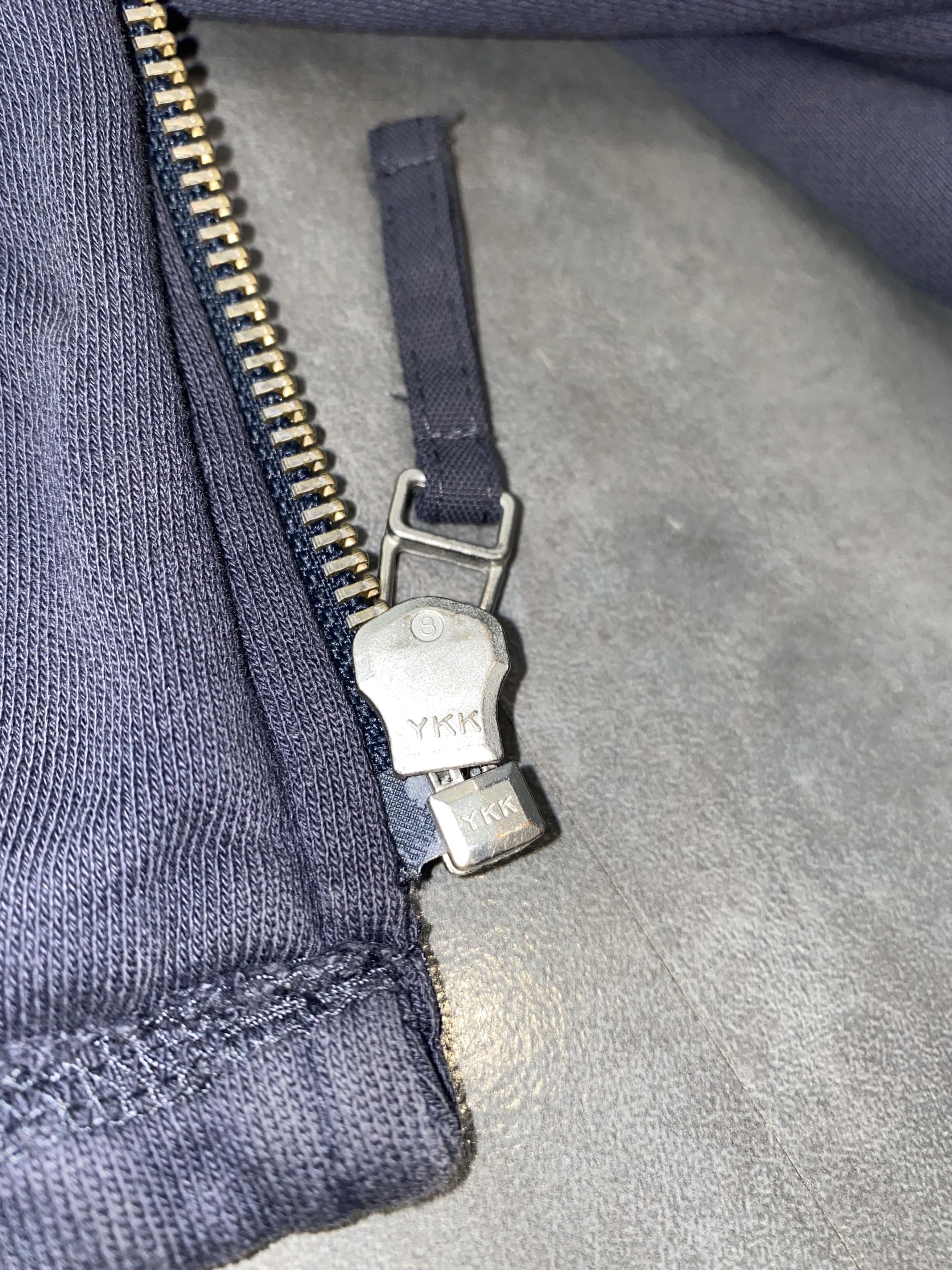 Acne Studios SS13 Acne Studios Denzel Gray Zipped Crewneck Size US L / EU 52-54 / 3 - 13 Thumbnail