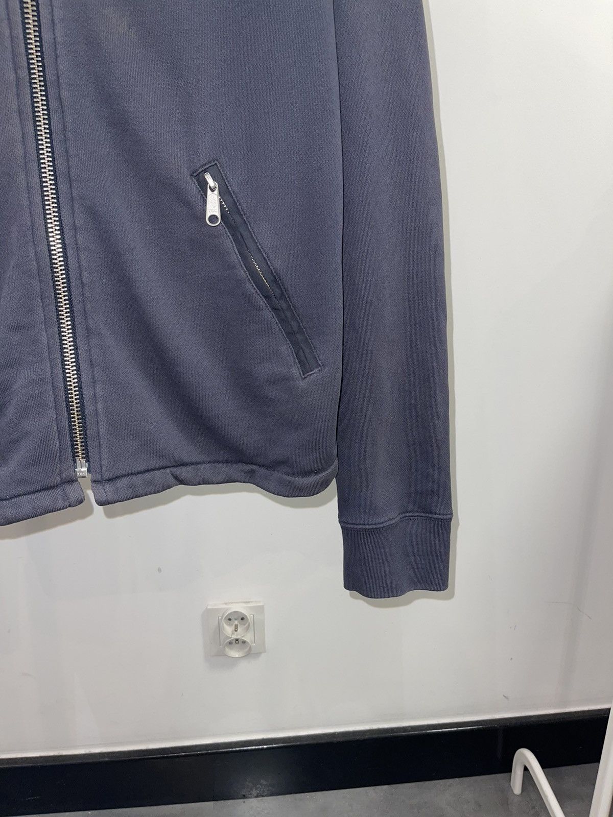 Acne Studios SS13 Acne Studios Denzel Gray Zipped Crewneck Size US L / EU 52-54 / 3 - 3 Thumbnail