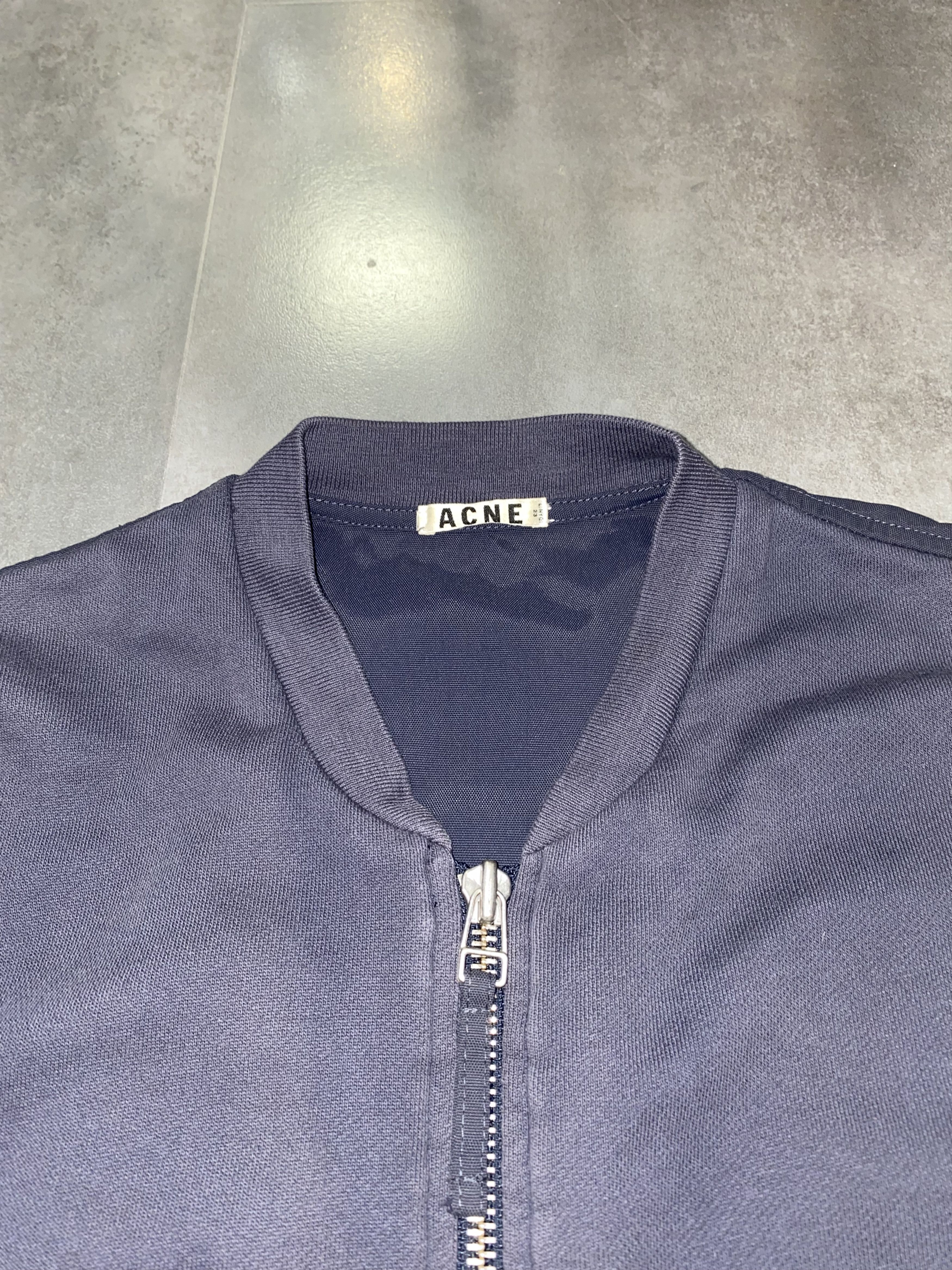 Acne Studios SS13 Acne Studios Denzel Gray Zipped Crewneck Size US L / EU 52-54 / 3 - 11 Thumbnail