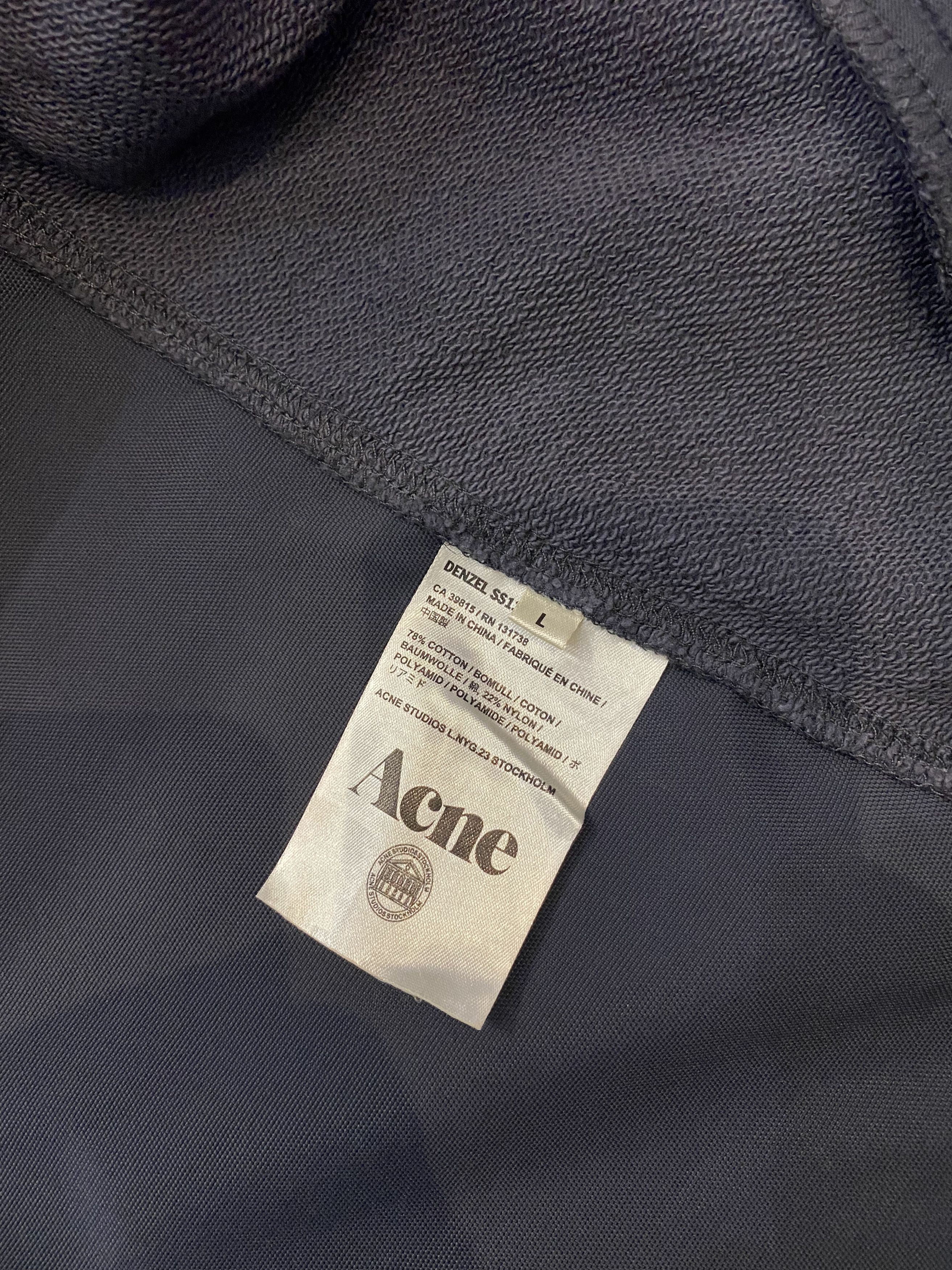 Acne Studios SS13 Acne Studios Denzel Gray Zipped Crewneck Size US L / EU 52-54 / 3 - 15 Thumbnail