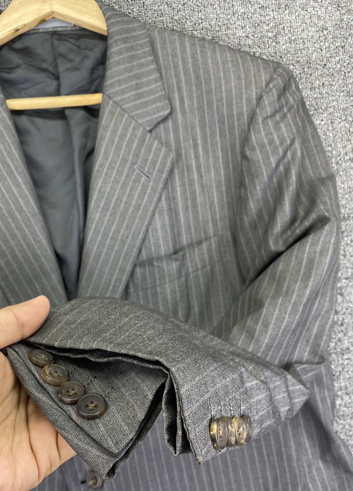Burberry Vintage Burberry Wool Coats Blazers Jacket Size US M / EU 48-50 / 2 - 8 Thumbnail