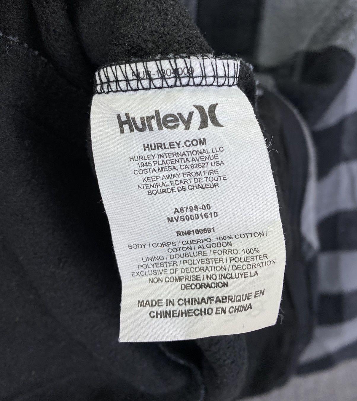 Flannel Vintage Hurley Checkered Wool Shadow Plaid Flannel Size US XL / EU 56 / 4 - 5 Thumbnail