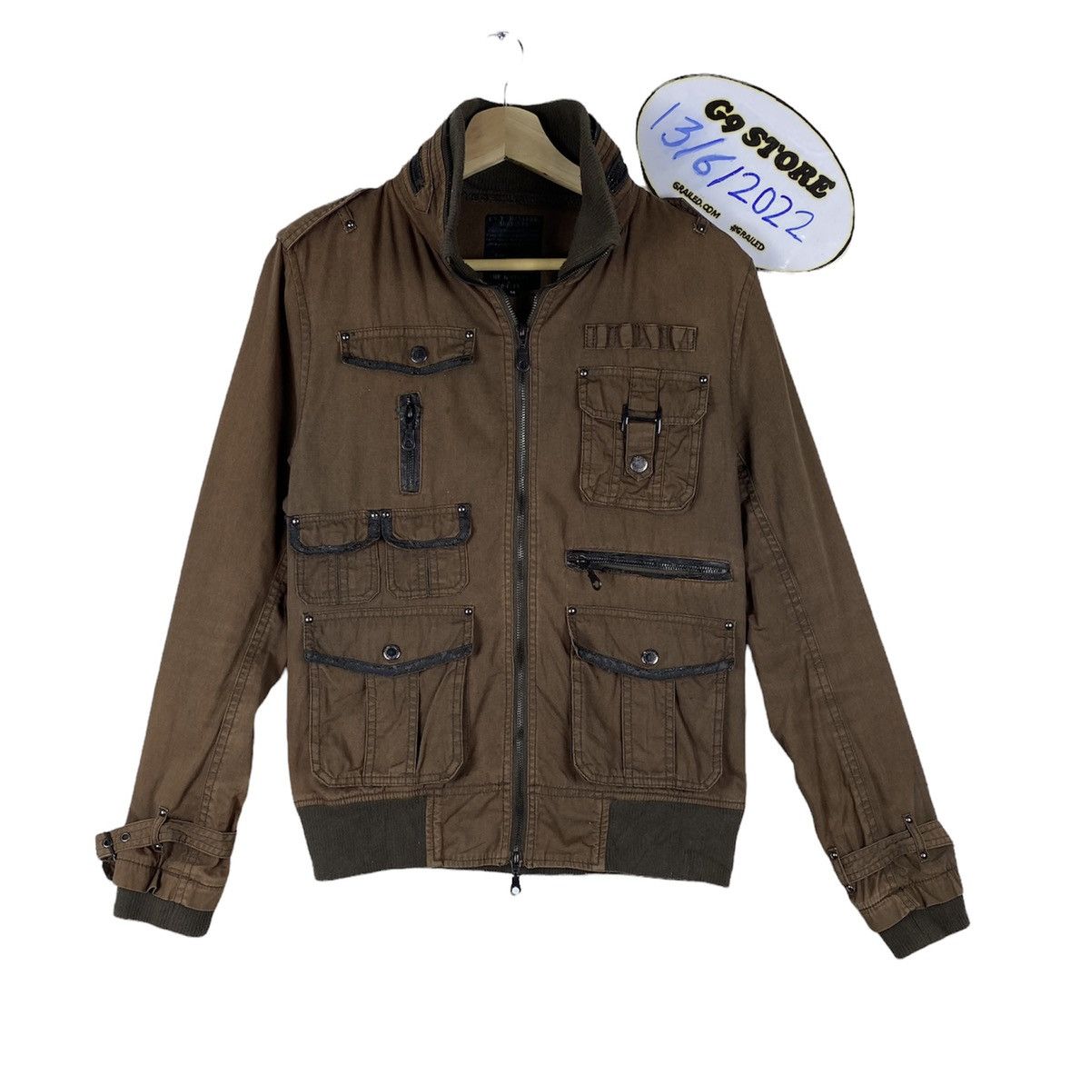 Vintage In The Attic Multipocket Rare Punk Jacket