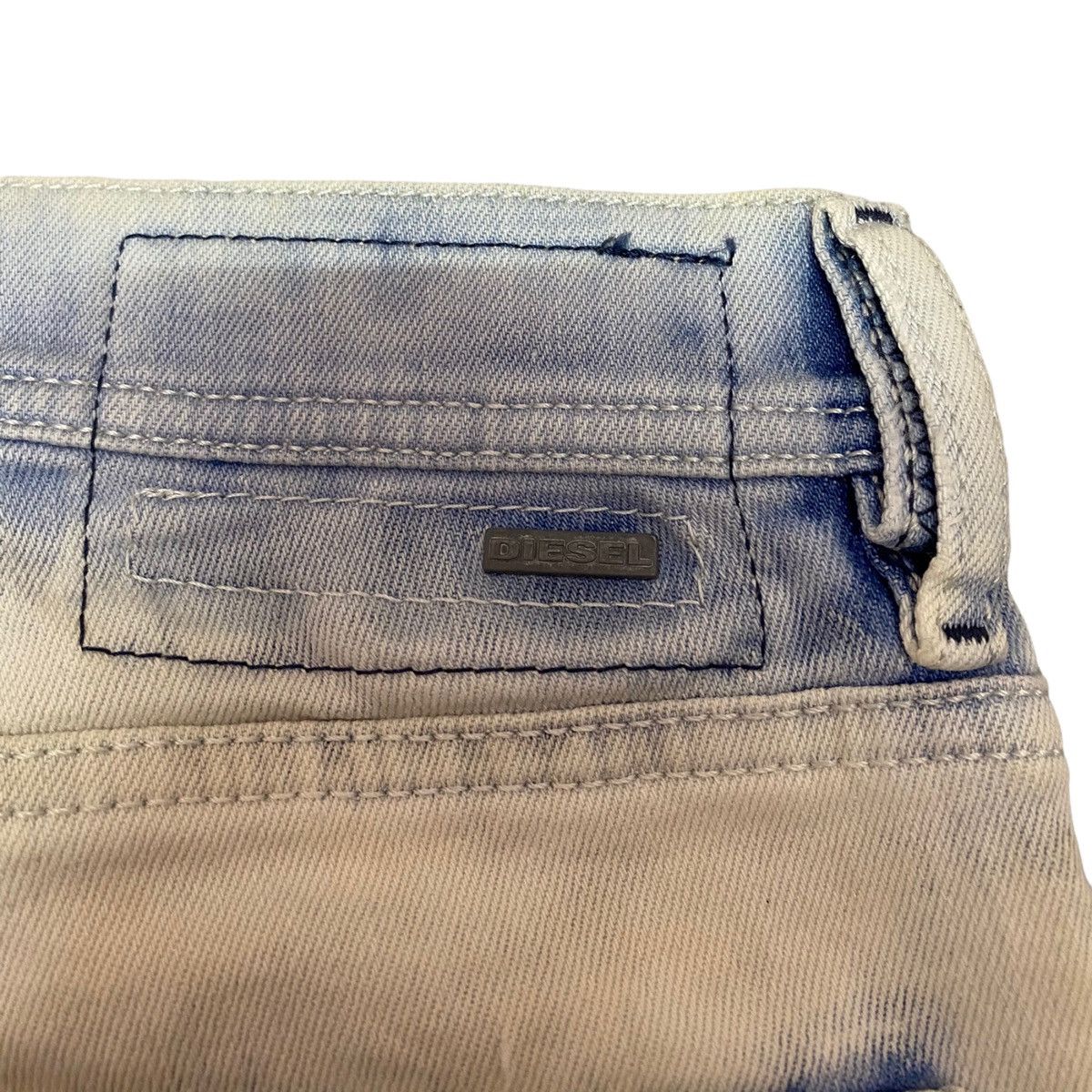 Diesel RARE🔥DIESEL DNA S/S 2016 SLIM-CARROT DISTRESSED PUNK JEANS Size US 29 - 15 Thumbnail