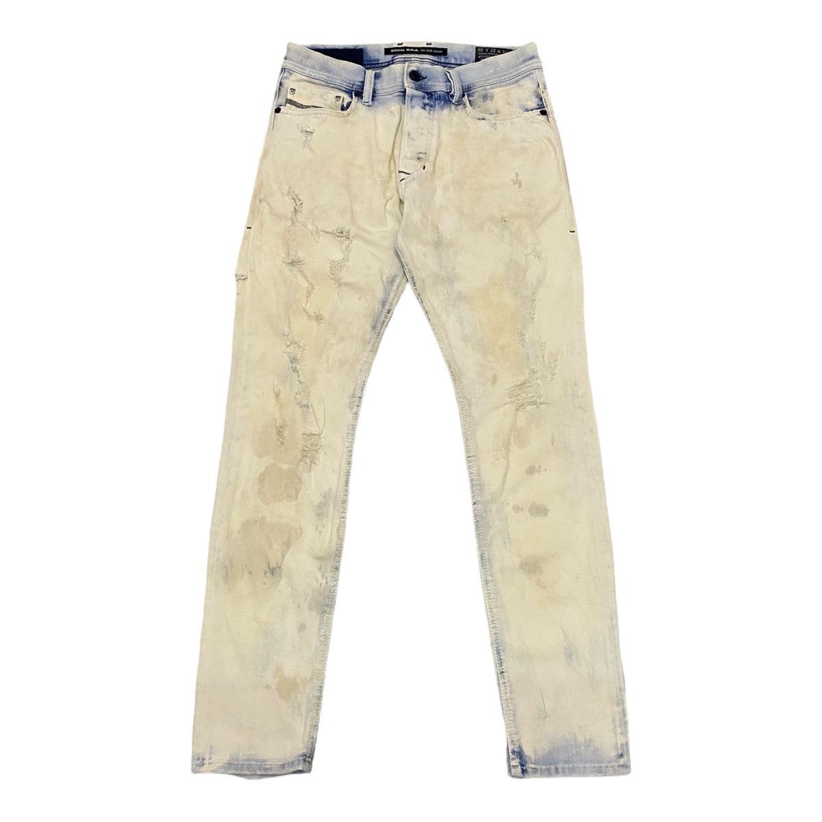 Diesel RARE🔥DIESEL DNA S/S 2016 SLIM-CARROT DISTRESSED PUNK JEANS Size US 29 - 1 Thumbnail