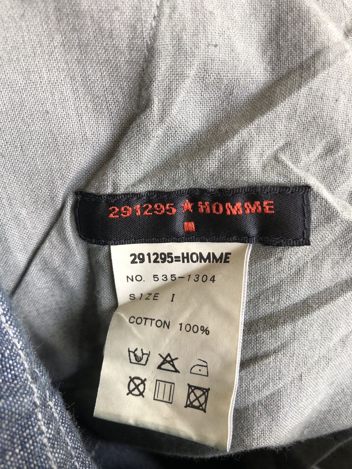 Hysteric Glamour 291295 Homme 🇯🇵 Indigo Tactical Cargo Combat Pants Size US 30 / EU 46 - 7 Thumbnail