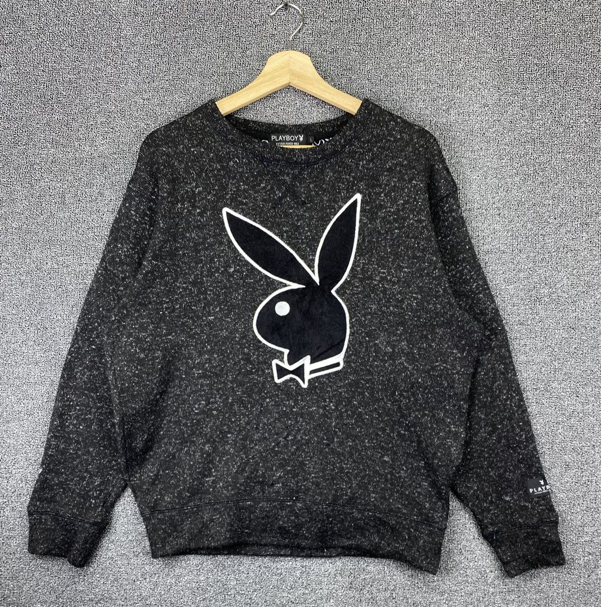 Vintage Playboy Big Logo Knit Sweatshirt