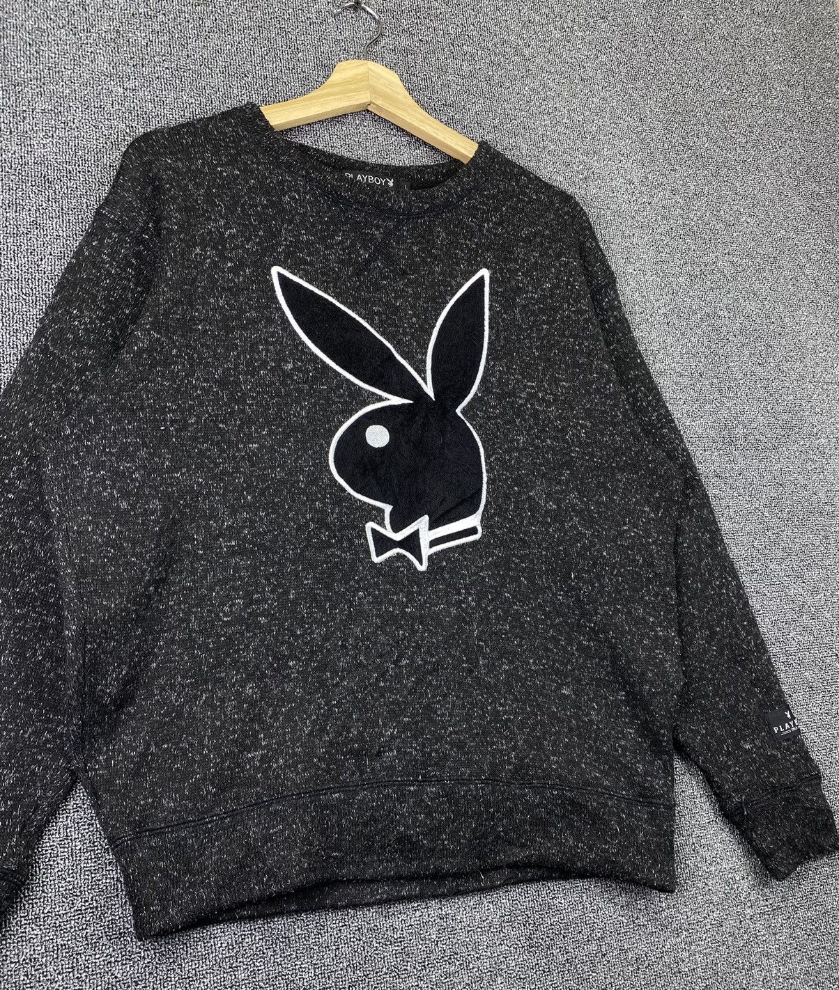 Playboy Vintage Playboy Big Logo Knit Sweatshirt Size US L / EU 52-54 / 3 - 2 Thumbnail