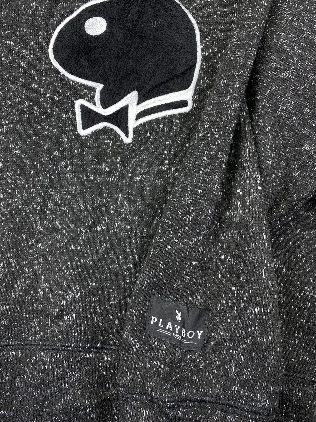Playboy Vintage Playboy Big Logo Knit Sweatshirt Size US L / EU 52-54 / 3 - 7 Thumbnail