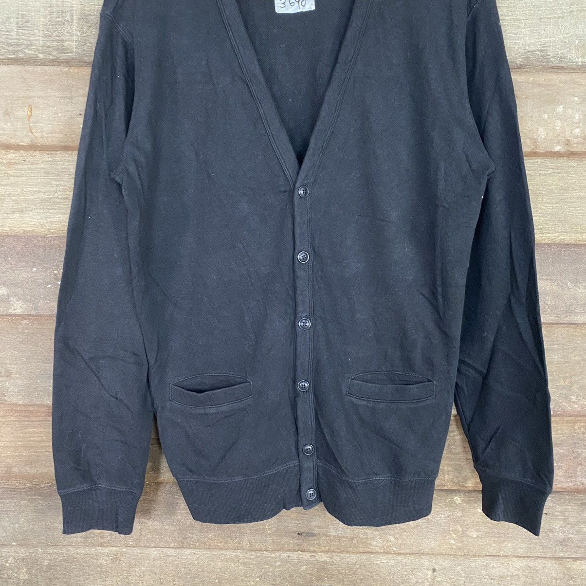 Uniqlo Uniqlo japan faded Black Cardigan #3690 Size US M / EU 48-50 / 2 - 8 Thumbnail