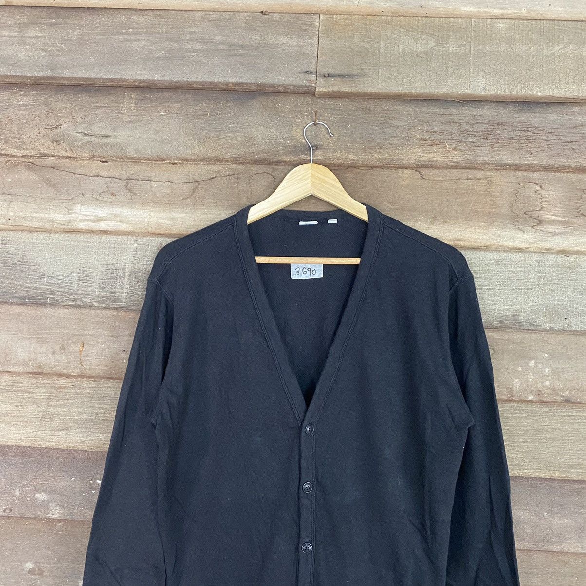Uniqlo Uniqlo japan faded Black Cardigan #3690 Size US M / EU 48-50 / 2 - 2 Thumbnail