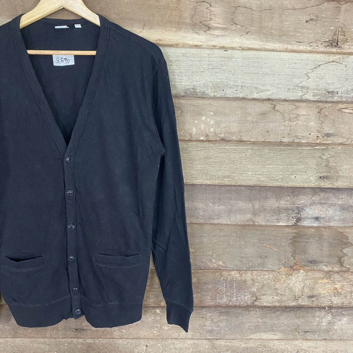 Uniqlo Uniqlo japan faded Black Cardigan #3690 Size US M / EU 48-50 / 2 - 5 Thumbnail