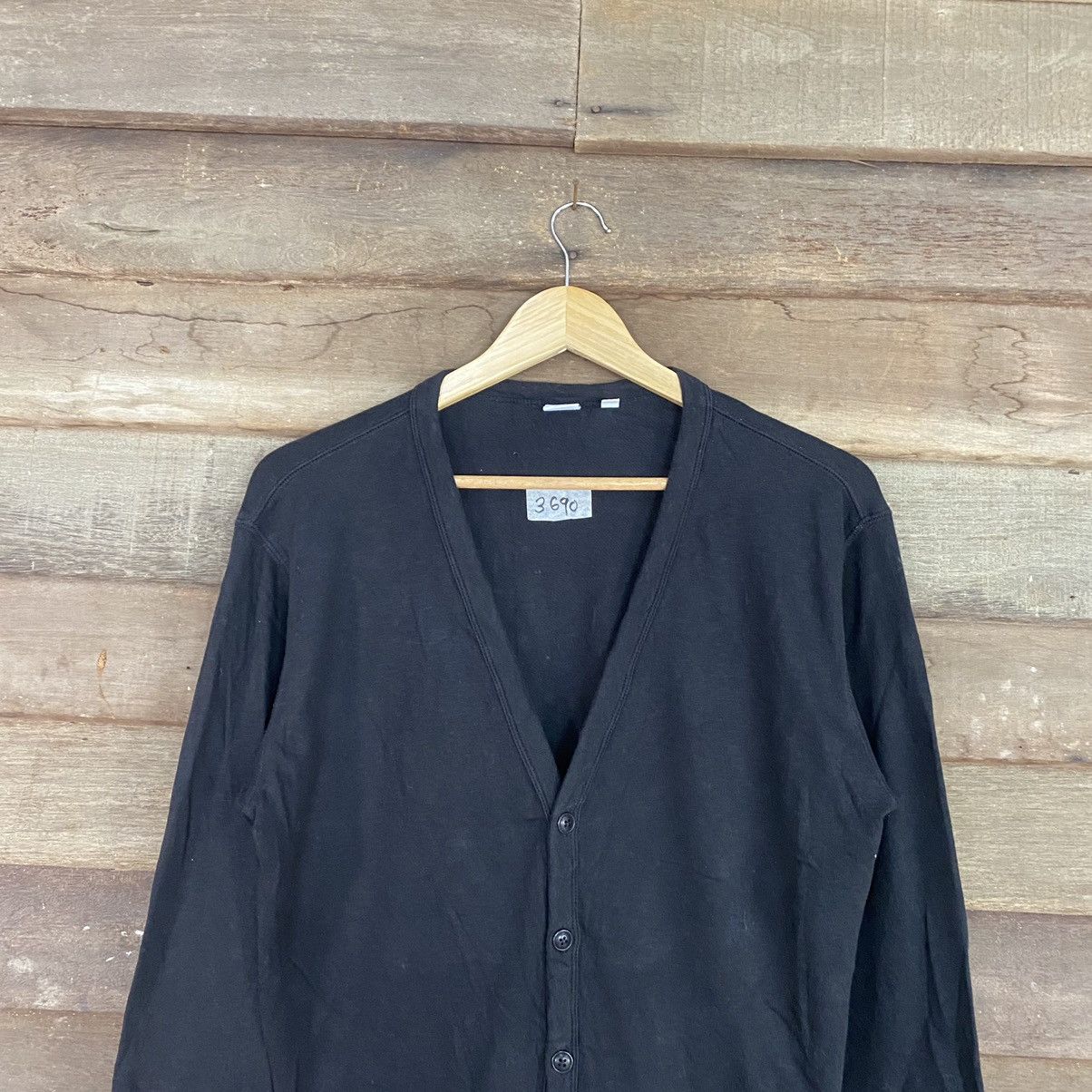 Uniqlo Uniqlo japan faded Black Cardigan #3690 Size US M / EU 48-50 / 2 - 9 Thumbnail