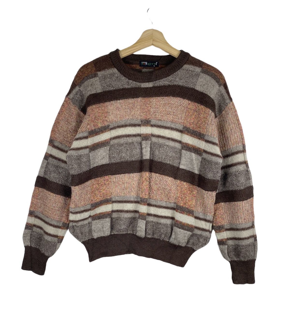Coogi Vintage Renzetti Multicolour Coogi Style Knit Sweater Size L / US 10 / IT 46 - 1 Thumbnail