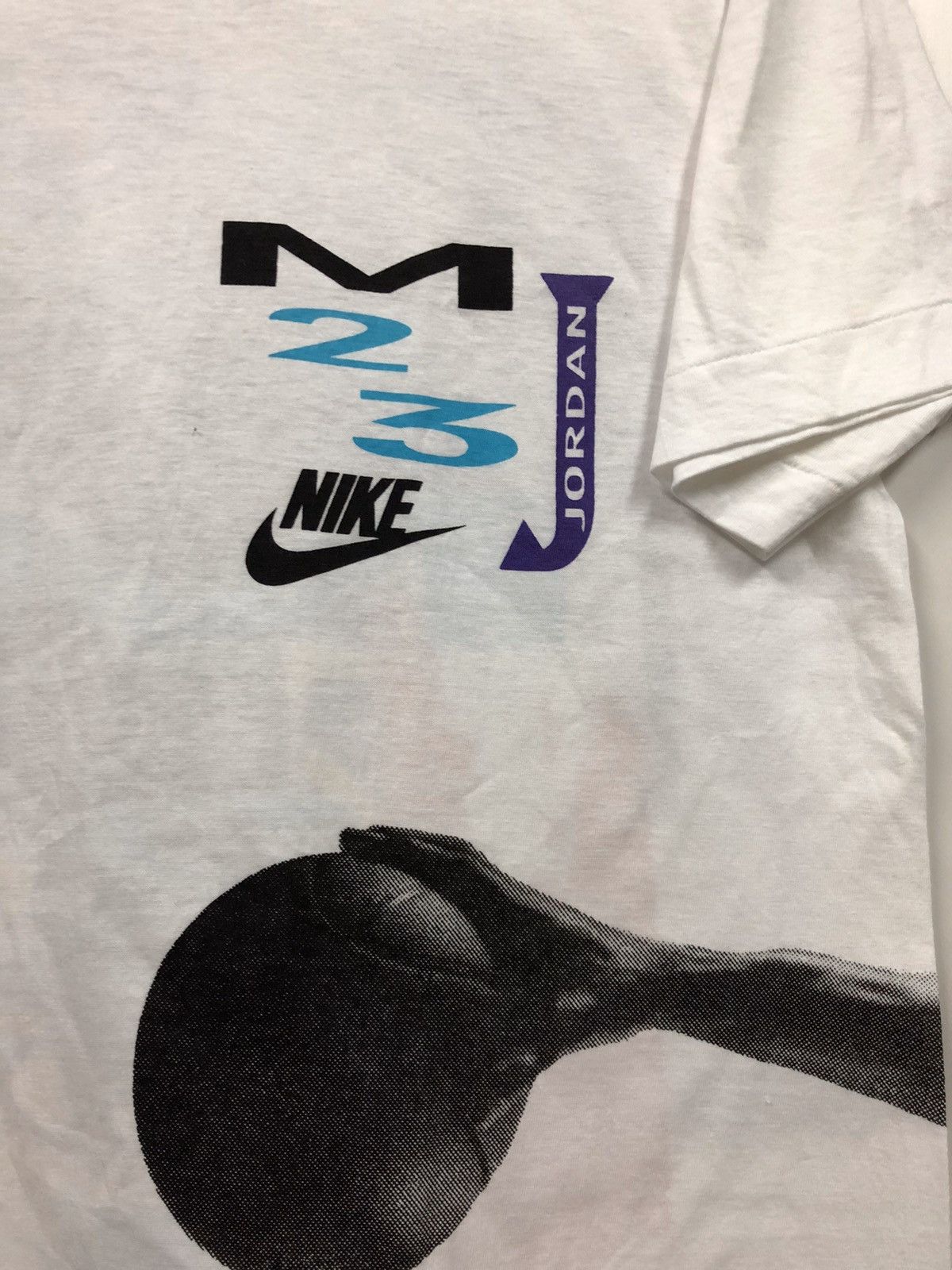 NBA × Nike × Vintage Vintage 90s Nike Michael Jordan Shirt Size US M / EU 48-50 / 2 - 3 Thumbnail