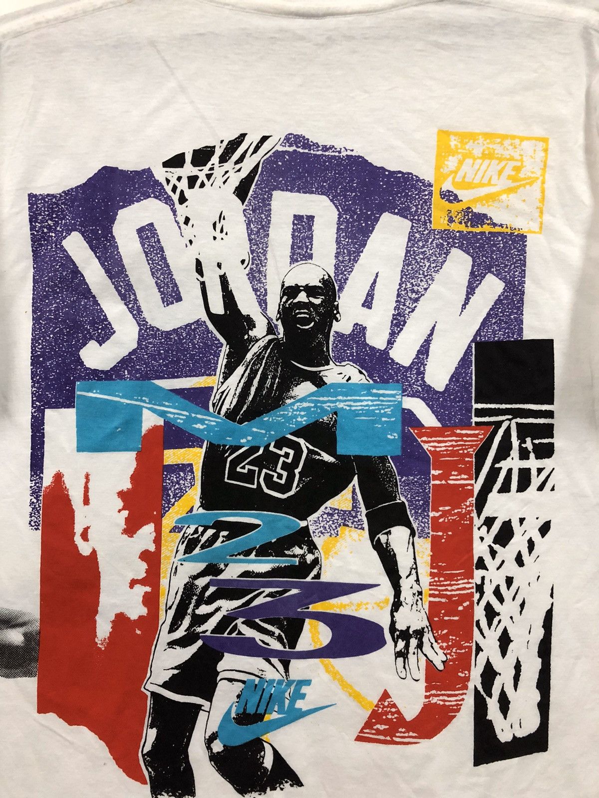 NBA × Nike × Vintage Vintage 90s Nike Michael Jordan Shirt Size US M / EU 48-50 / 2 - 4 Thumbnail