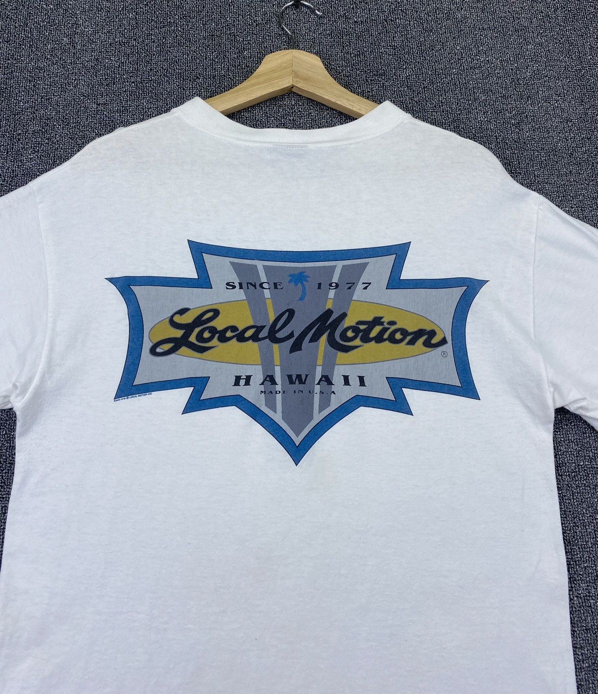 Vintage Vintage Local Motion Hawaiian Surfgear Tee T Shirts Size US M / EU 48-50 / 2 - 2 Thumbnail