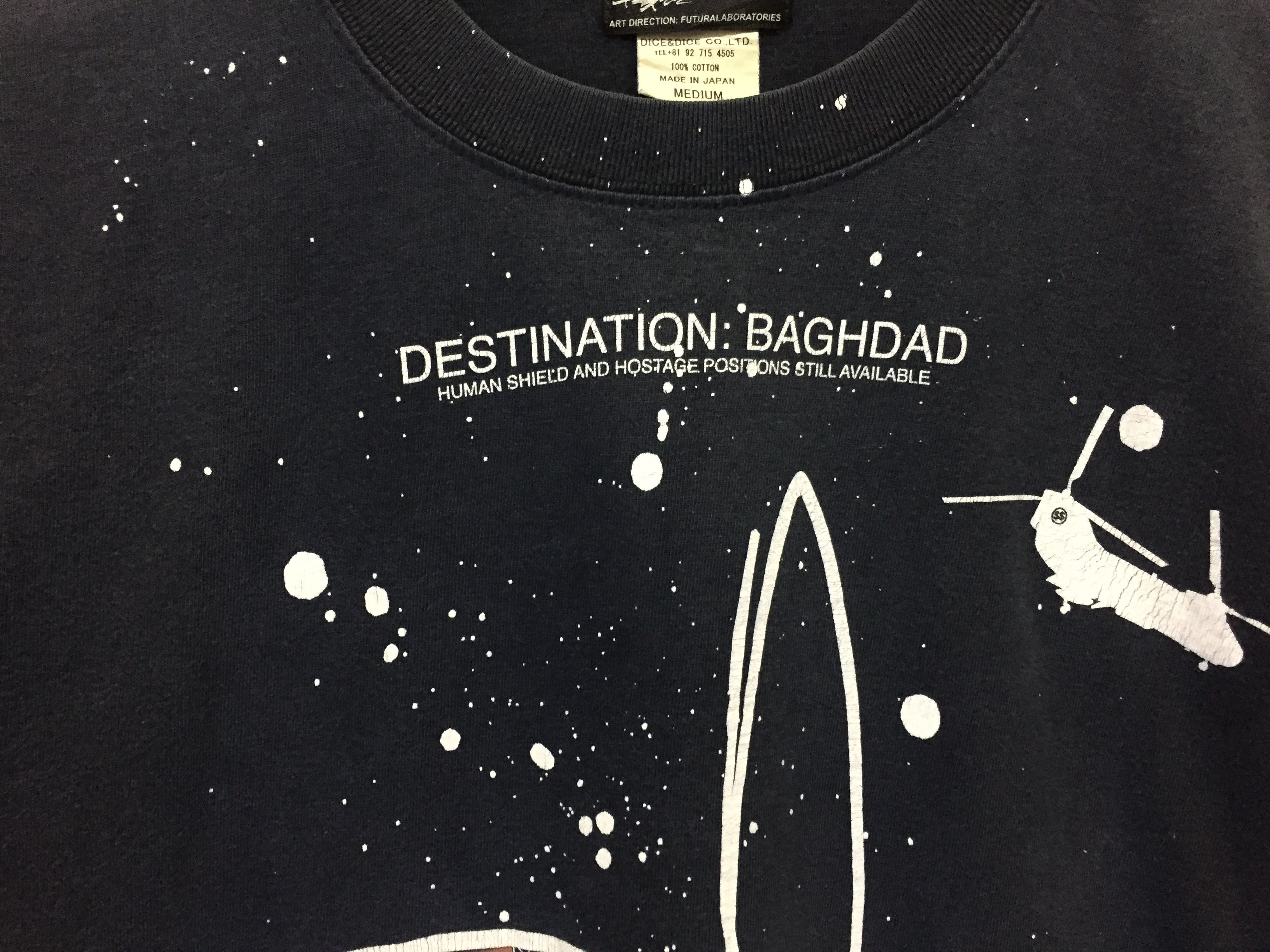 Futura 2006 Futura Iraq war human shield tee Size US M / EU 48-50 / 2 - 8 Thumbnail