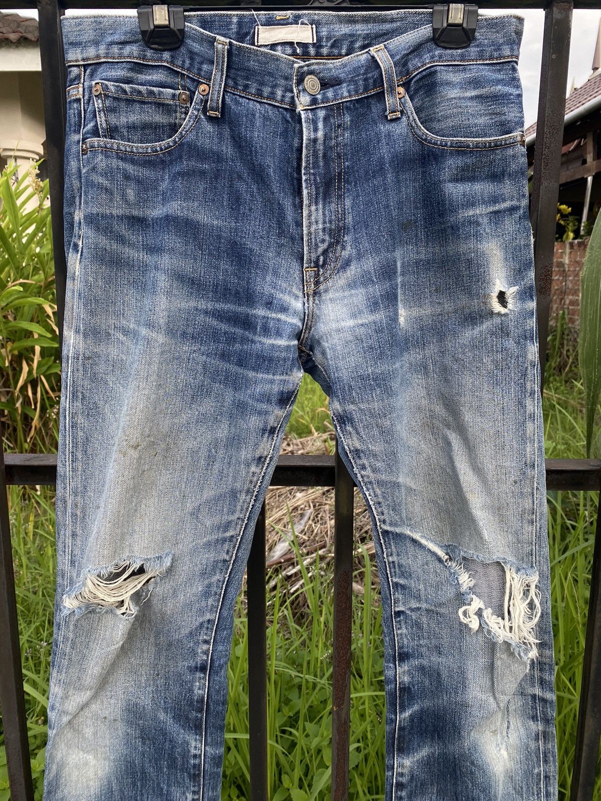 Uniqlo OFFER 🔥 Vintage Uniqlo Jeans Japanese Denim Pants Size US 31 - 3 Thumbnail