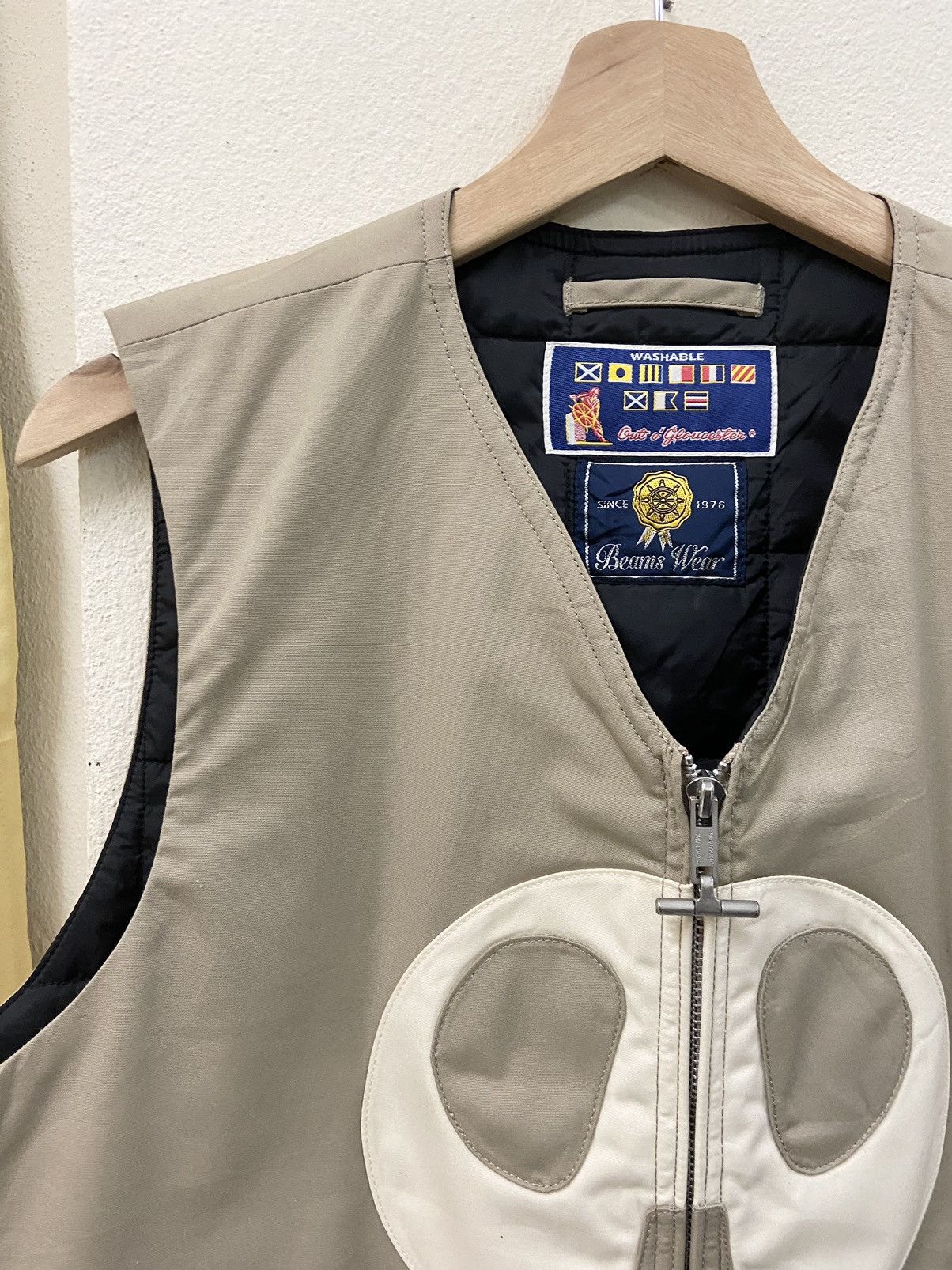 Beams Plus Rare Beams x Mighty Mac Skull Vest Mastermind Inspired Size US L / EU 52-54 / 3 - 2 Thumbnail