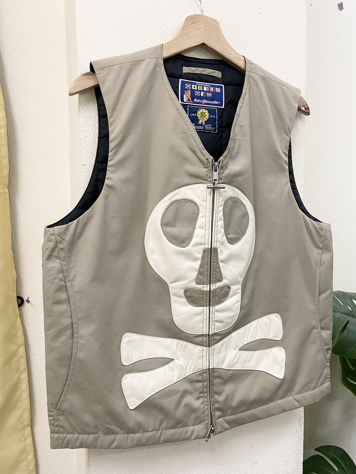 Beams Plus Rare Beams x Mighty Mac Skull Vest Mastermind Inspired Size US L / EU 52-54 / 3 - 7 Thumbnail