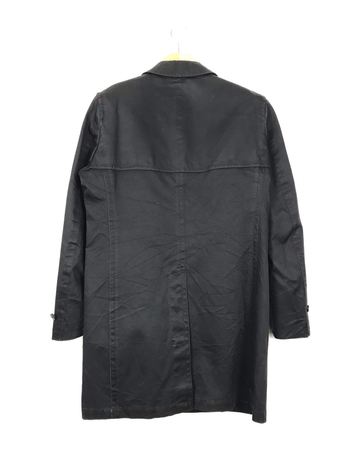 Neil Barrett Black Barrett Coated Long Coat Size US M / EU 48-50 / 2 - 6 Thumbnail