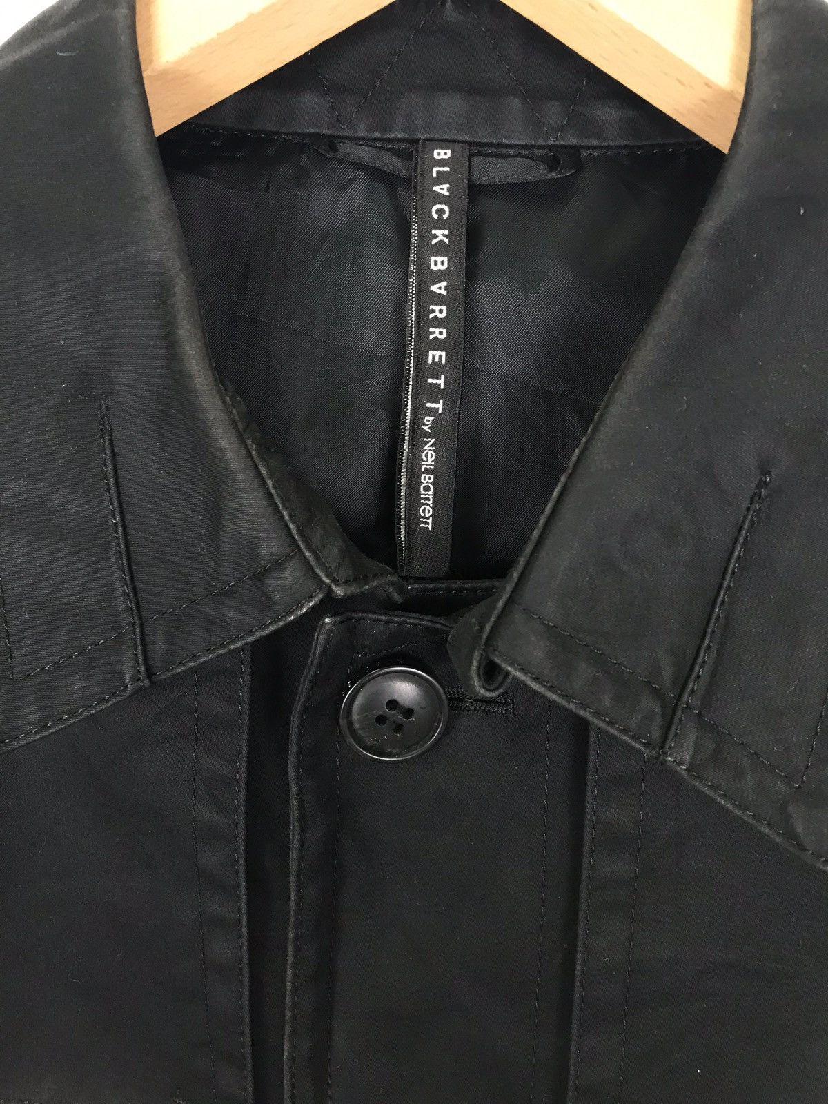 Neil Barrett Black Barrett Coated Long Coat Size US M / EU 48-50 / 2 - 5 Thumbnail