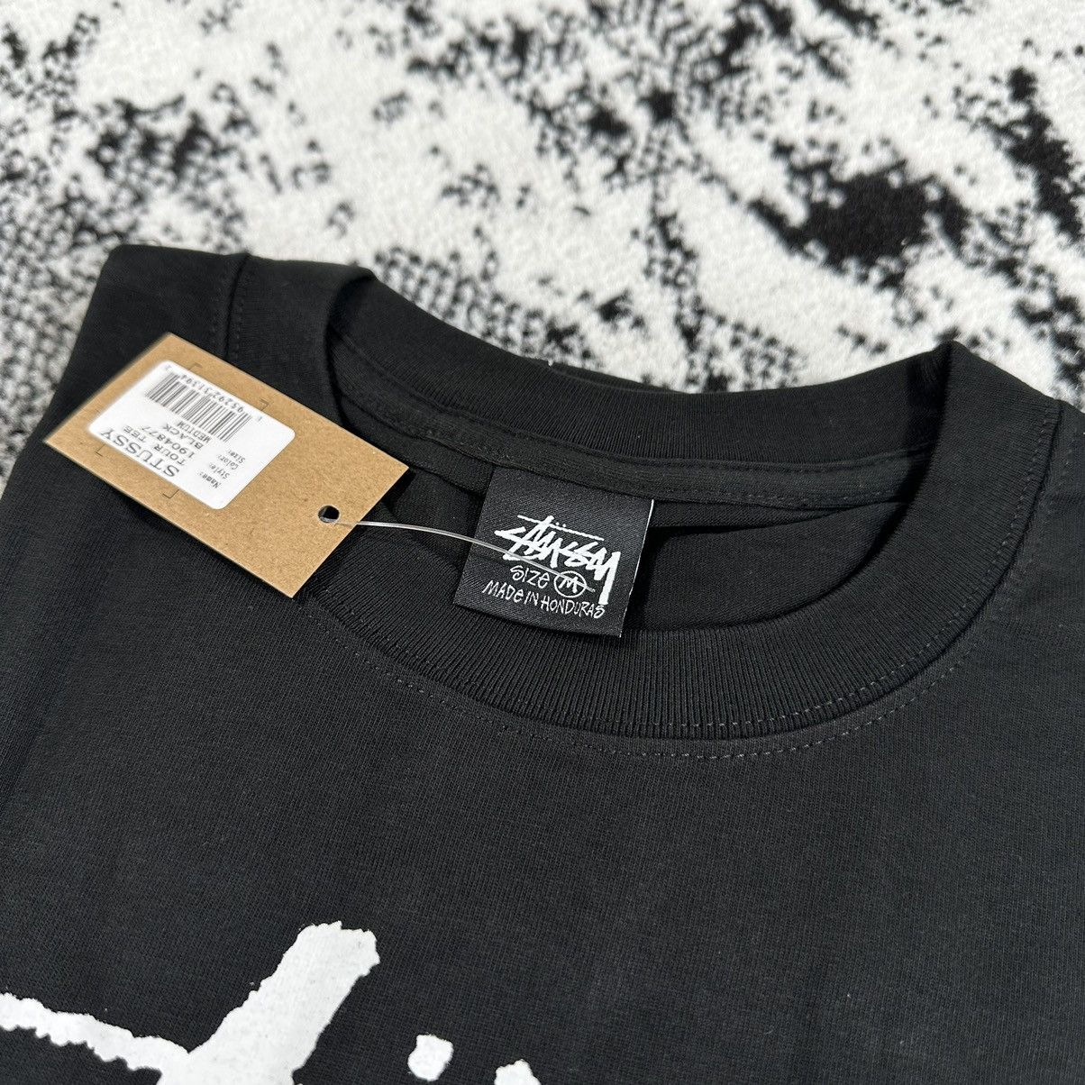 Other STUSSY TOUR TEE BLACK - M Size US M / EU 48-50 / 2 - 5 Thumbnail