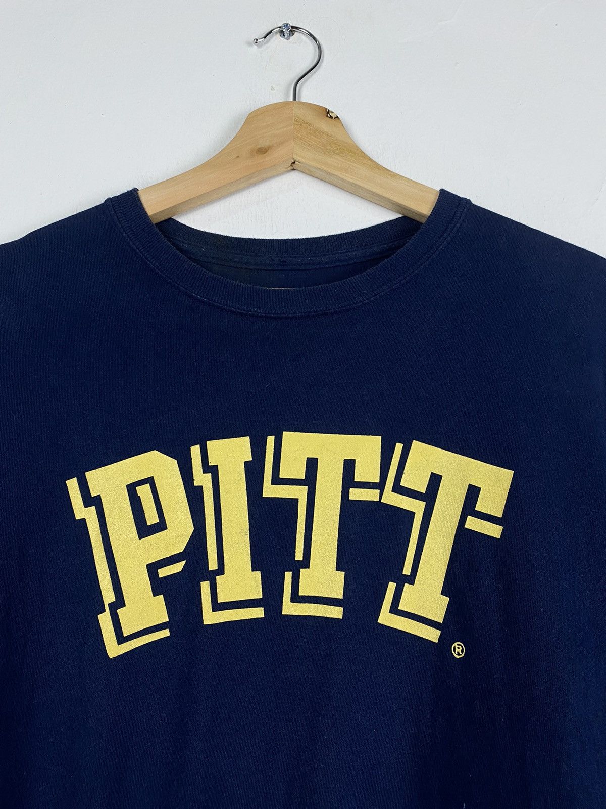 Vintage OFFER 🔥 Vintage Y2K Spellout PITT Tshirt Tee Size US M / EU 48-50 / 2 - 2 Thumbnail