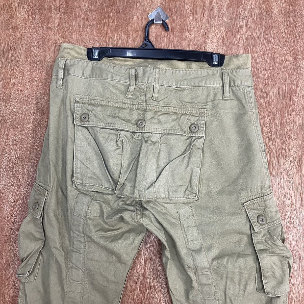 Japanese Brand DLL Dominates Brown big pocket Multipocket Cargo Pants #1957 Size US 32 / EU 48 - 2 Thumbnail