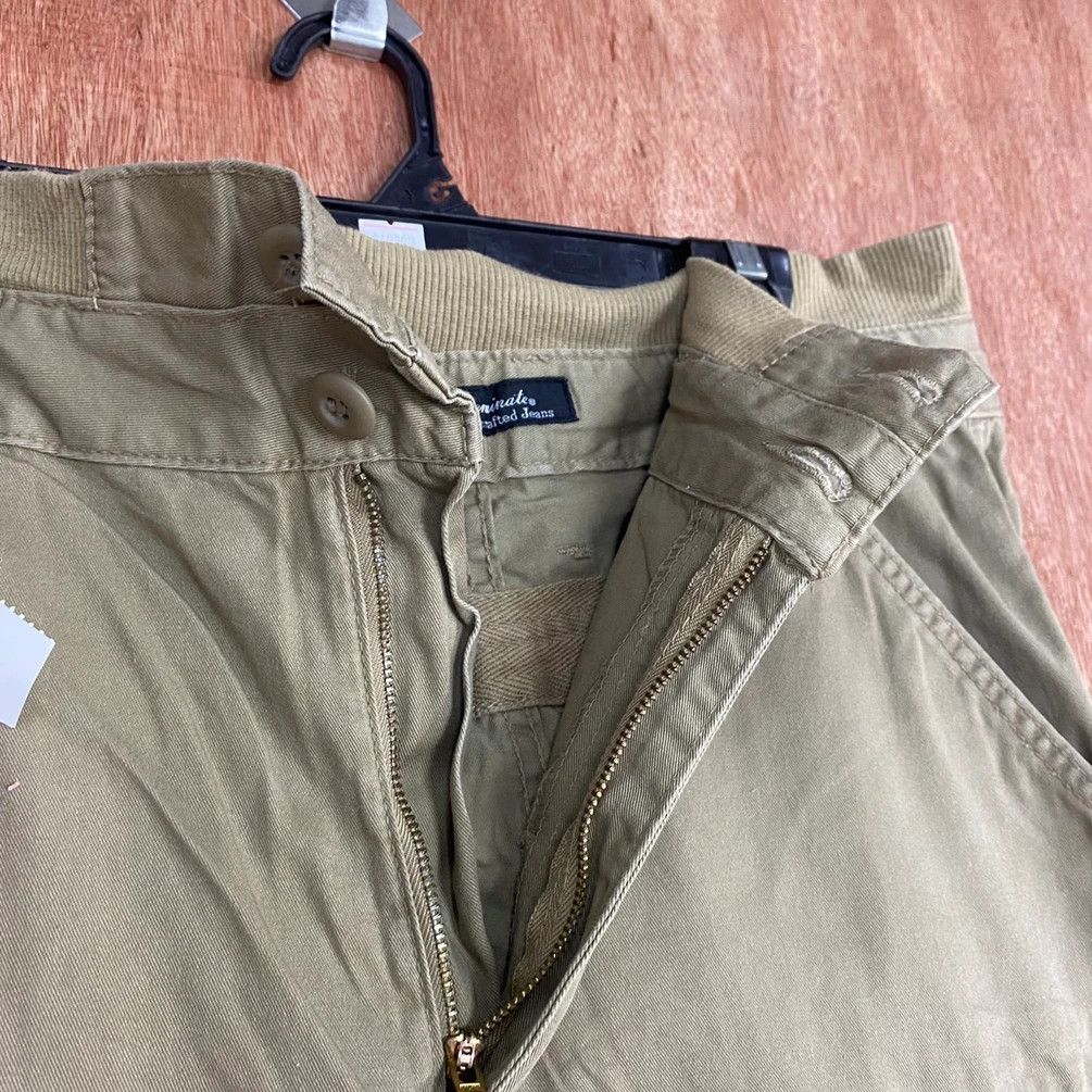 Japanese Brand DLL Dominates Brown big pocket Multipocket Cargo Pants #1957 Size US 32 / EU 48 - 7 Thumbnail
