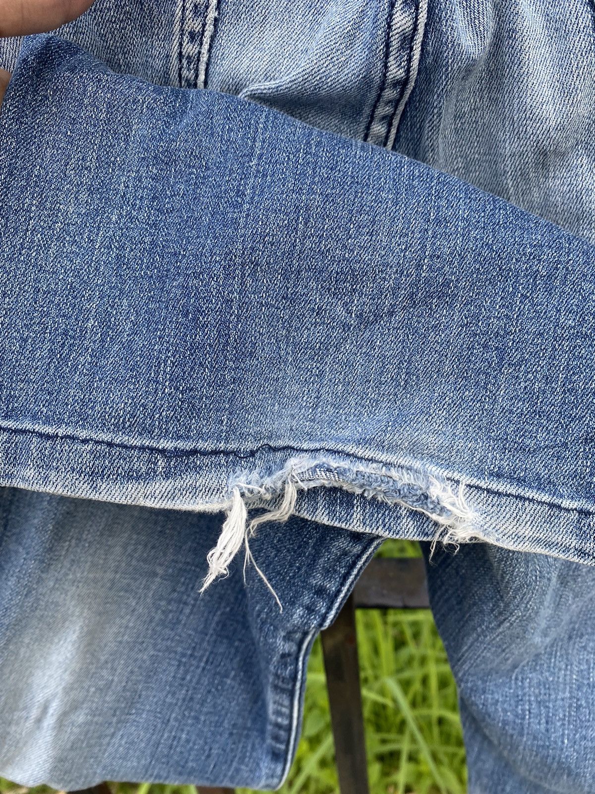 Uniqlo Vintage Selvedge Uniqlo Jeans Rusty Japanese Denim Pants Size US 34 / EU 50 - 6 Thumbnail