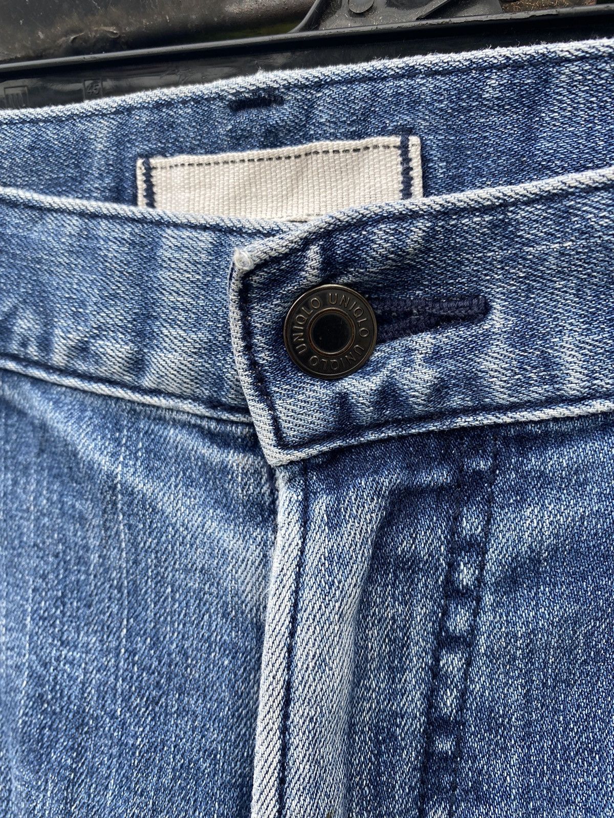 Uniqlo Vintage Selvedge Uniqlo Jeans Rusty Japanese Denim Pants Size US 34 / EU 50 - 3 Thumbnail
