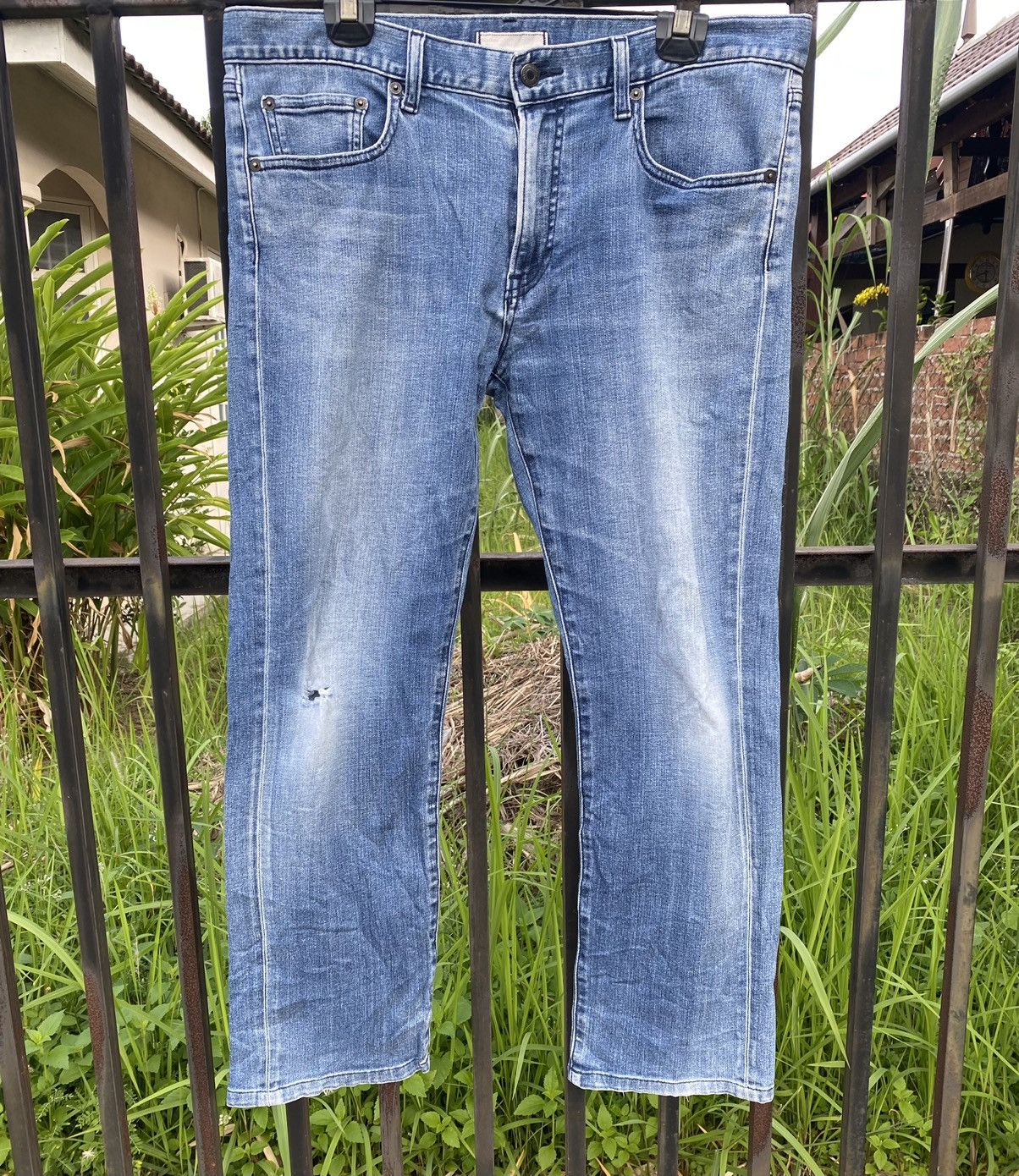 Uniqlo Vintage Selvedge Uniqlo Jeans Rusty Japanese Denim Pants Size US 34 / EU 50 - 1 Thumbnail