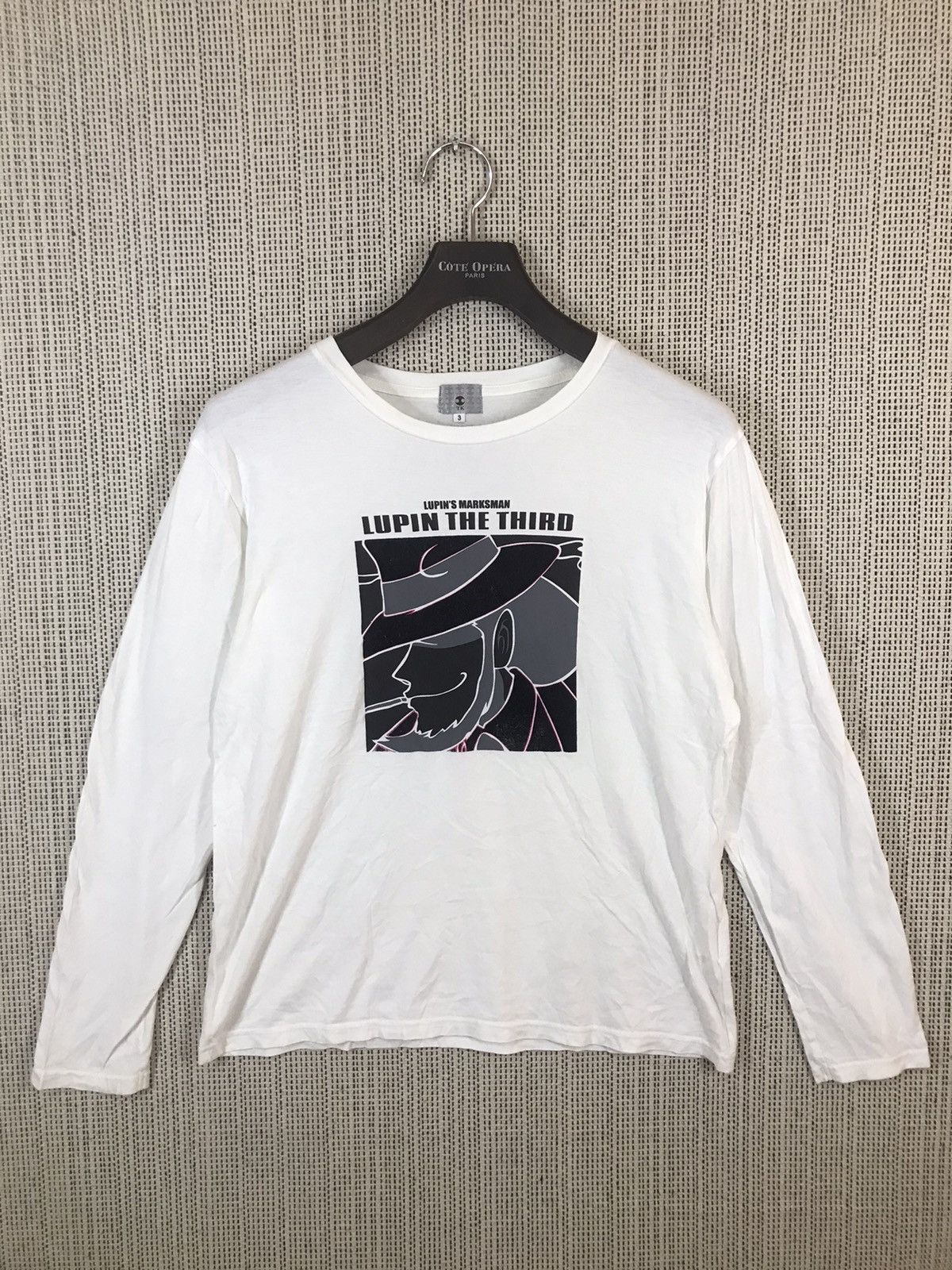 ‼️LUPIN THE THIRD ANIMA TSHIRT LONGSLEEVE BY TAKEO KIKUCHI‼️