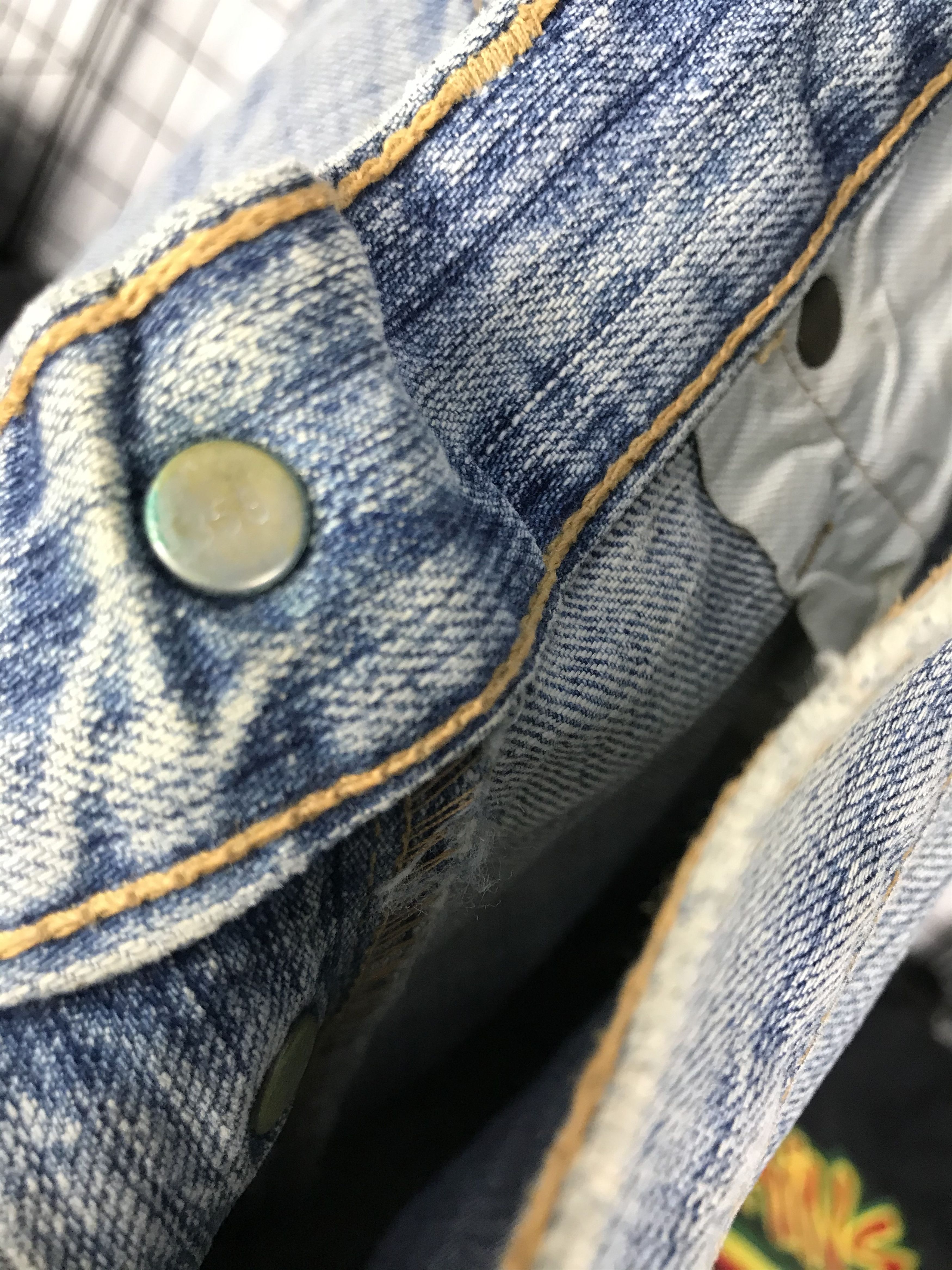 Levi's × Levi's Vintage Clothing Vintage Levi's 501 Distressed Denim Button 359 Size US 33 - 8 Thumbnail