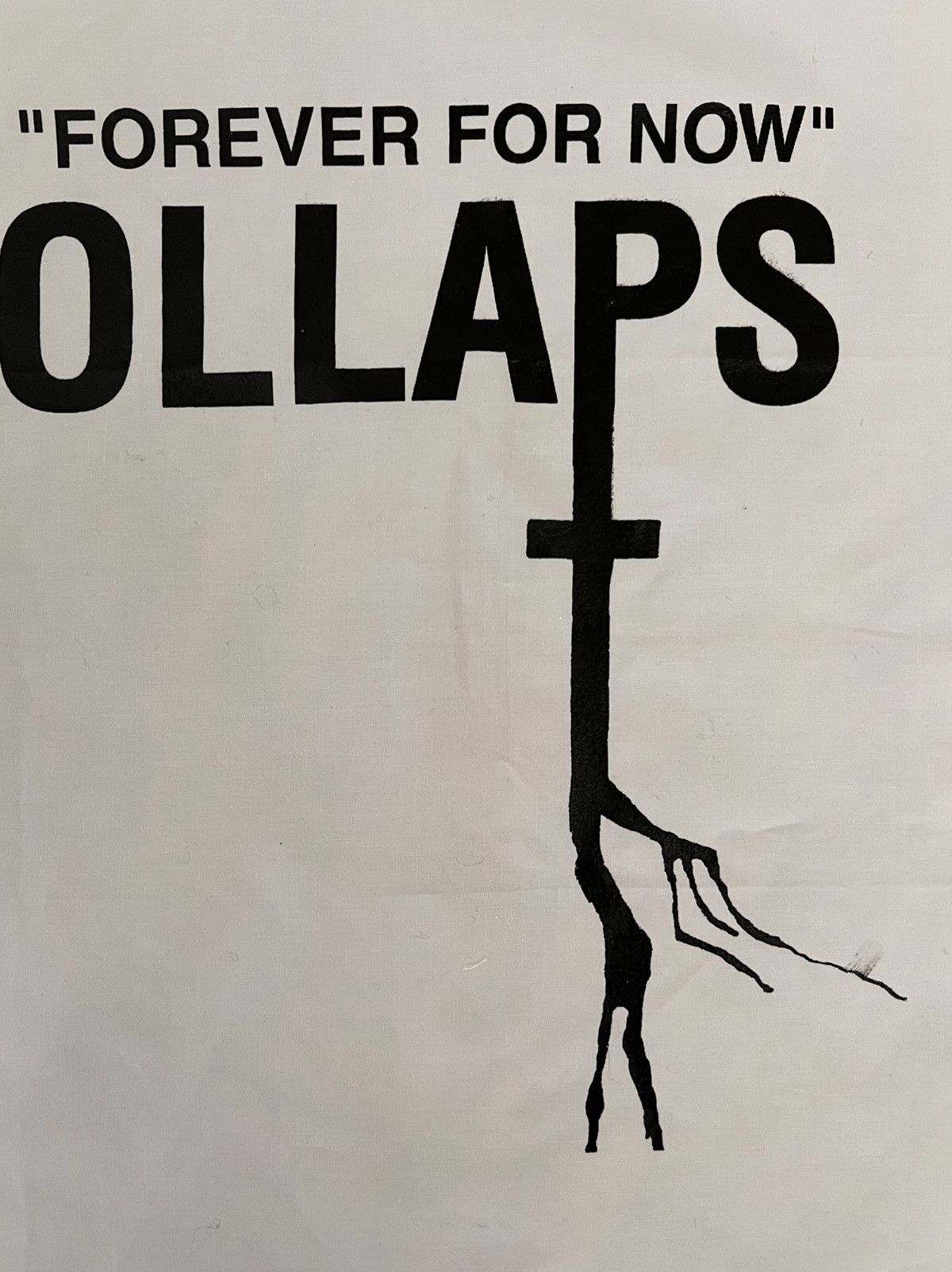 Raf Simons Raf Simons Banner Kolkaps SS 2002 Size ONE SIZE - 2 Thumbnail