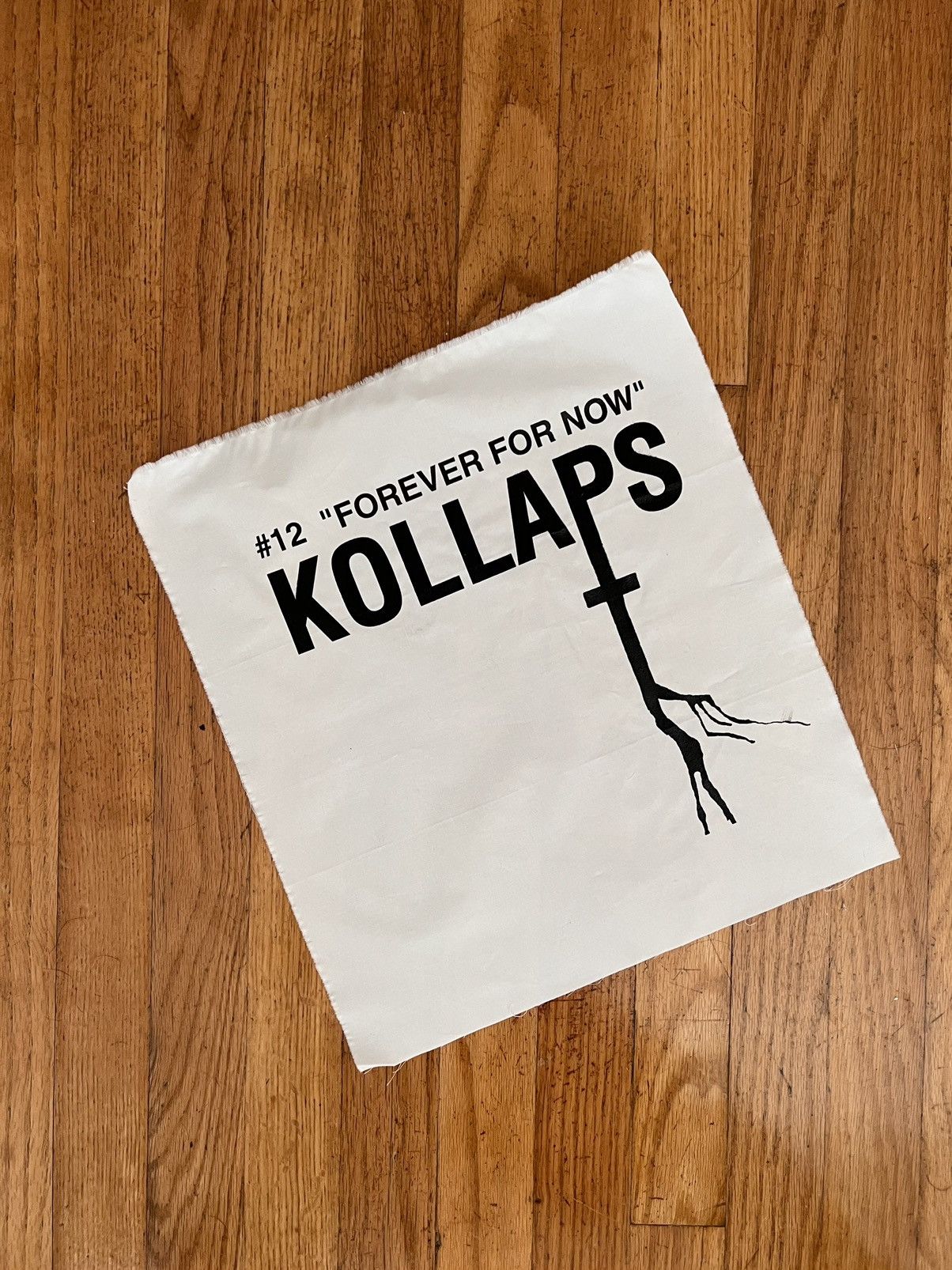 Raf Simons Raf Simons Banner Kolkaps SS 2002 Size ONE SIZE - 1 Thumbnail