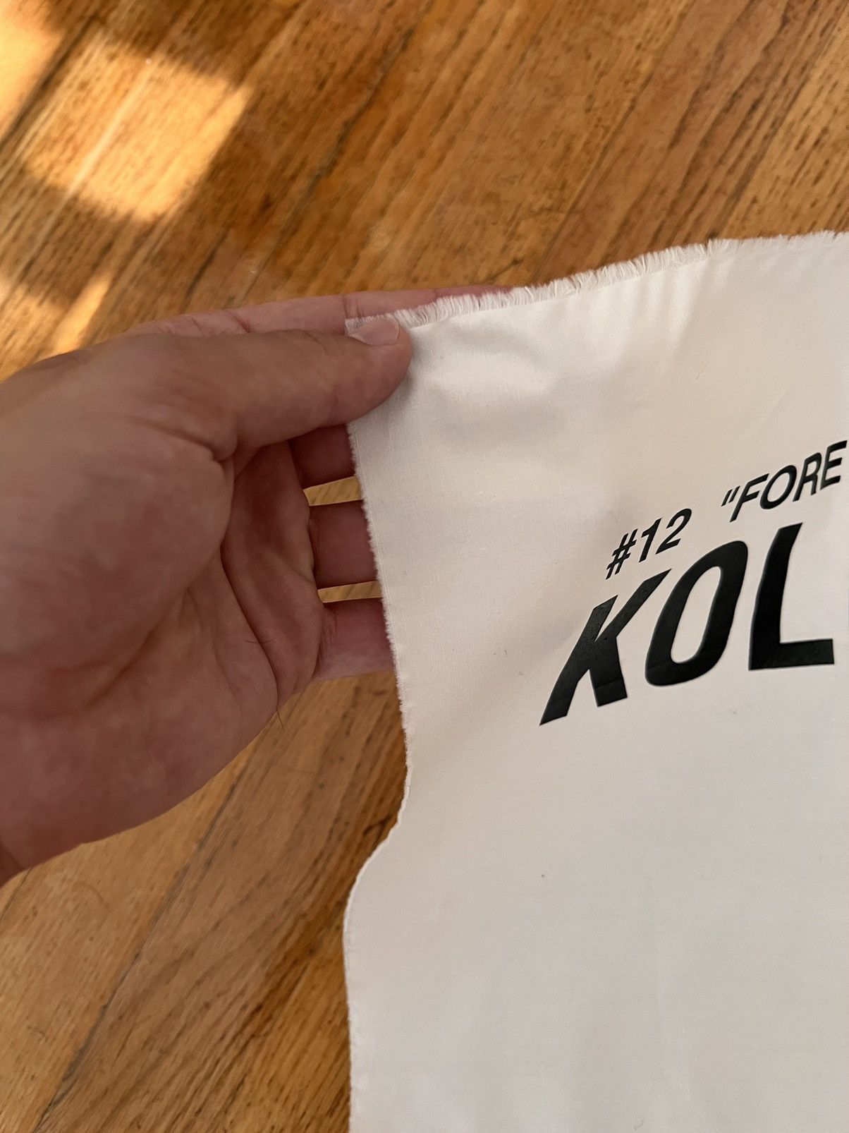 Raf Simons Raf Simons Banner Kolkaps SS 2002 Size ONE SIZE - 3 Thumbnail