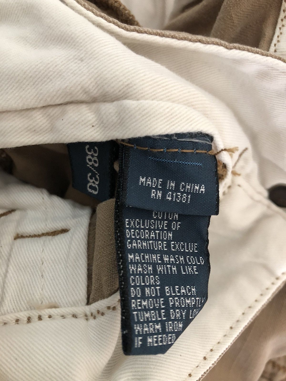 Polo Ralph Lauren Polo RL Military HBT Slim Fit Cargo Trouser Pant Size US 38 / EU 54 - 20 Thumbnail