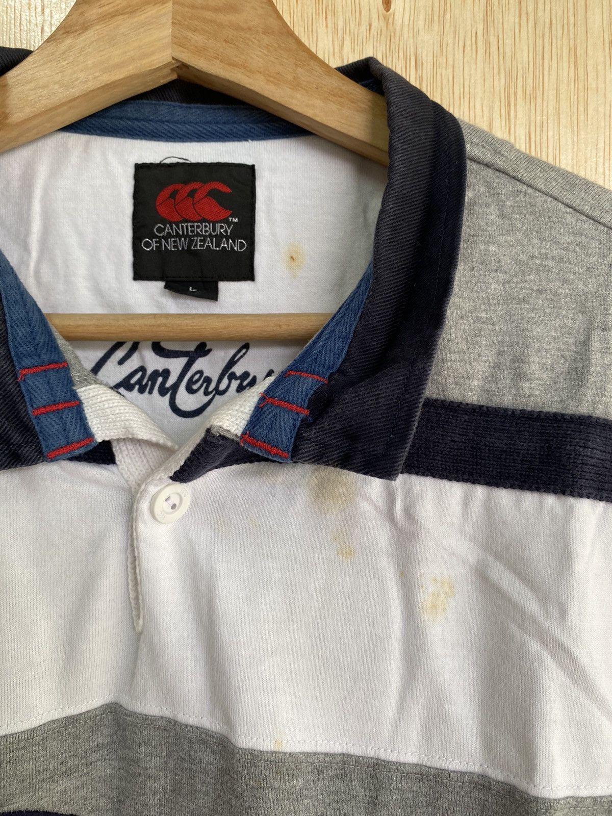 Canterbury of New Zealand × Vintage Vintage Canterburu of New Zealand Polo Size US L / EU 52-54 / 3 - 3 Thumbnail