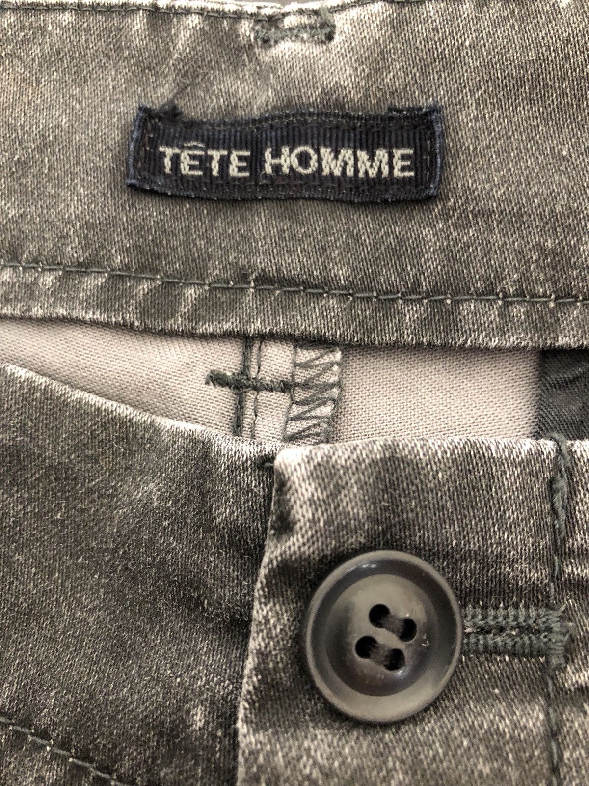 Tete Homme Tete Homme Made in Japan Cargo Trouser Pant Size US 31 - 13 Thumbnail