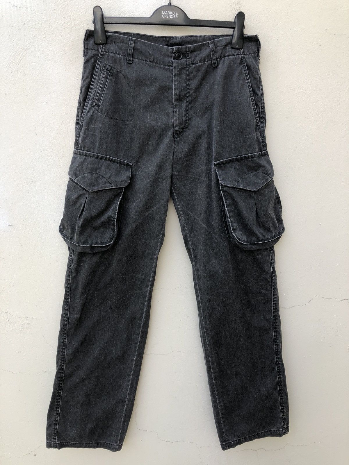 Tete Homme Tete Homme Made in Japan Cargo Trouser Pant Size US 31 - 1 Thumbnail