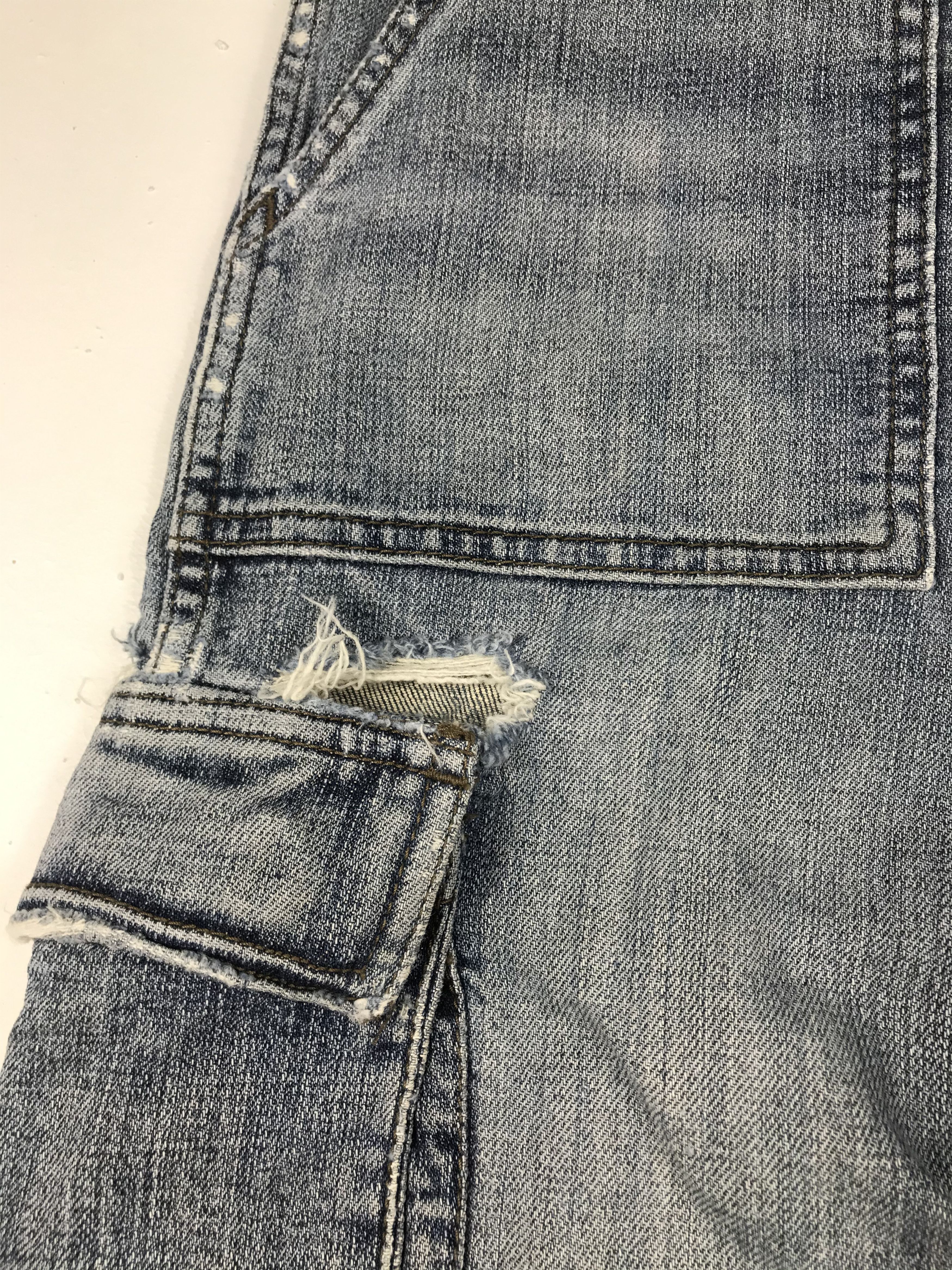Global Work × Vintage Vintage Cargo Global Work Distressed Size US 34 / EU 50 - 3 Thumbnail