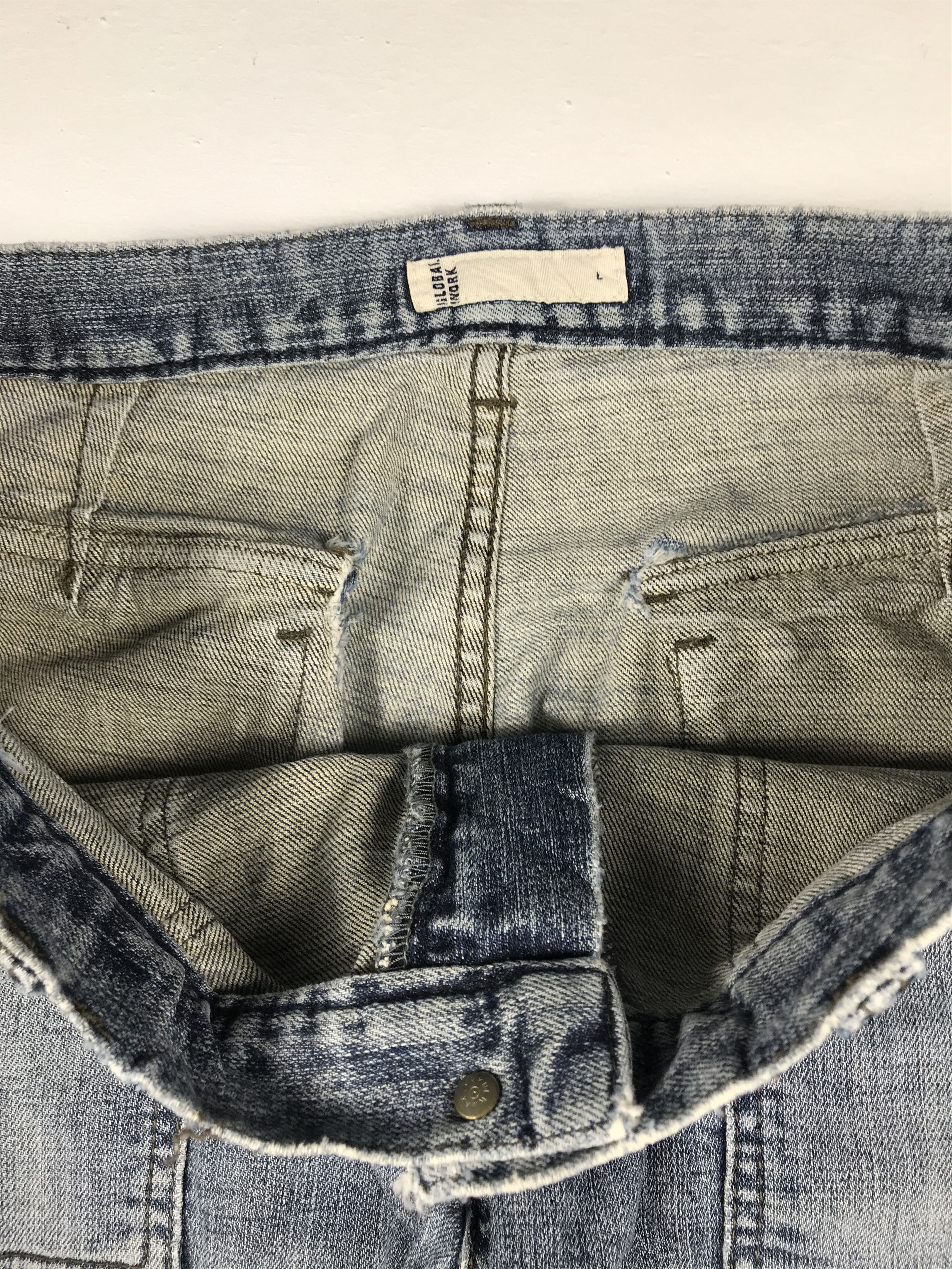 Global Work × Vintage Vintage Cargo Global Work Distressed Size US 34 / EU 50 - 5 Thumbnail